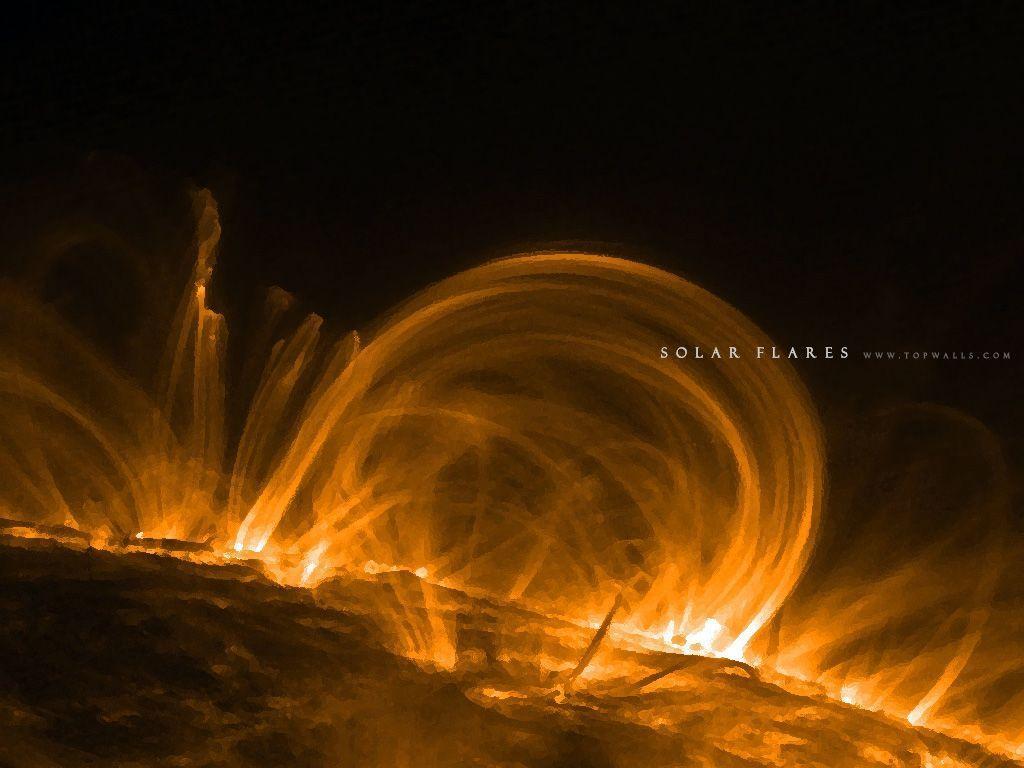 Explosion Solar Flare Wallpapers