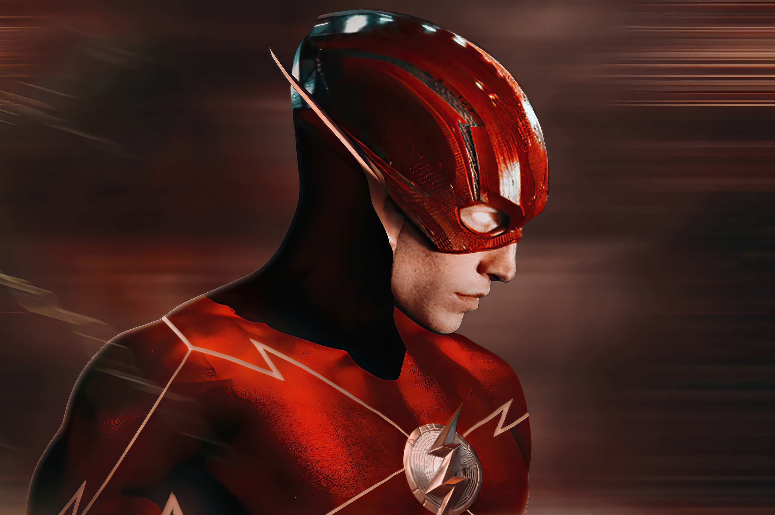 Ezra Miller Flash Art Wallpapers