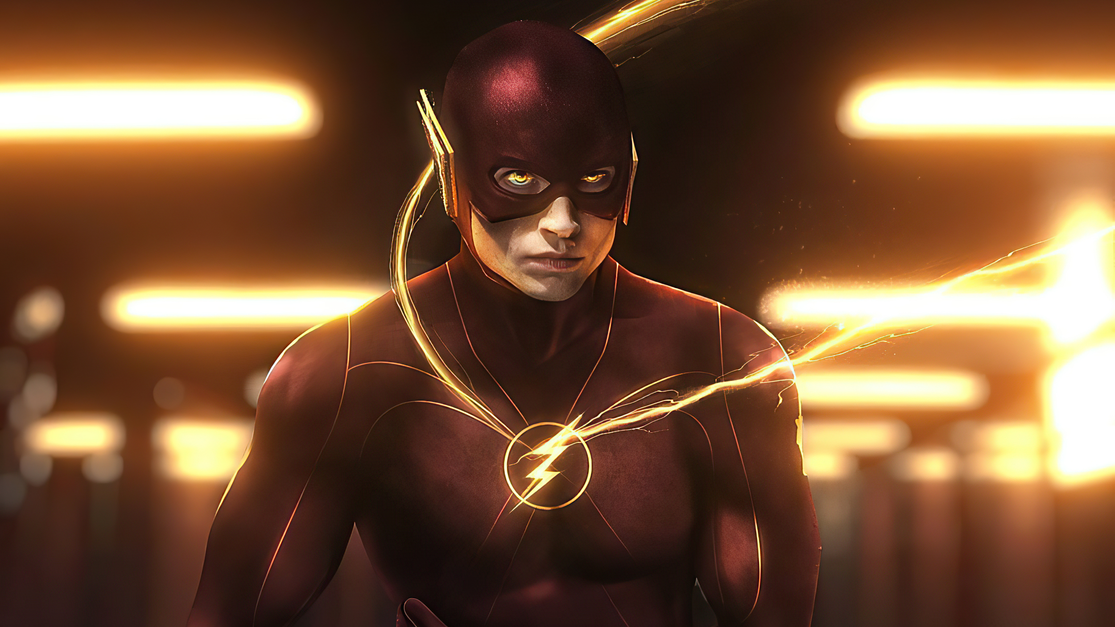 Ezra Miller Flash Art Wallpapers