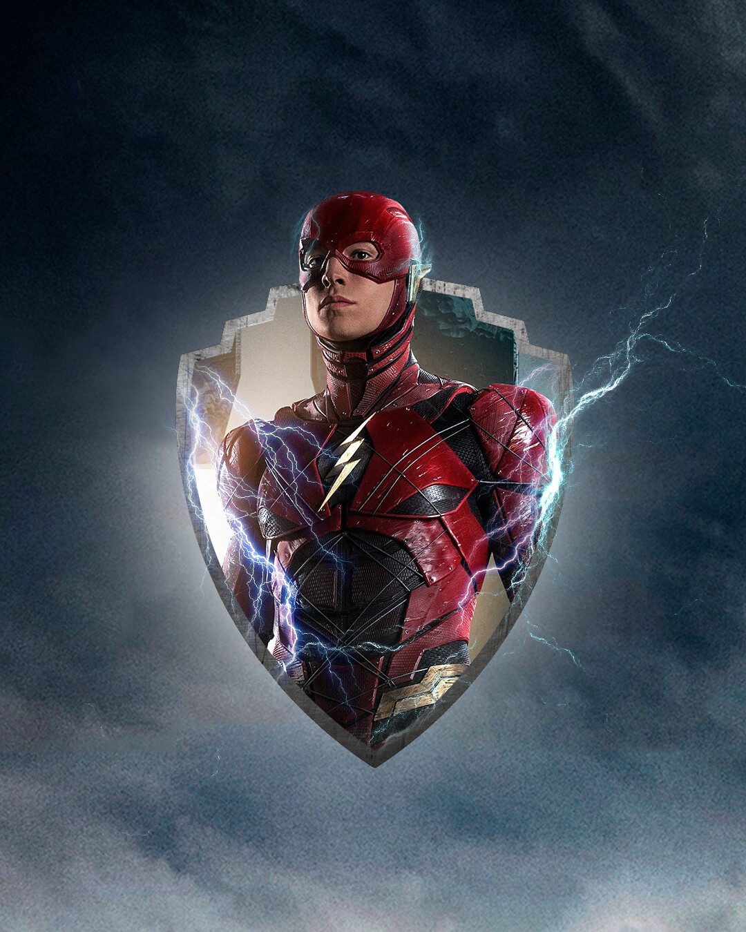 Ezra Miller Flash Art Wallpapers