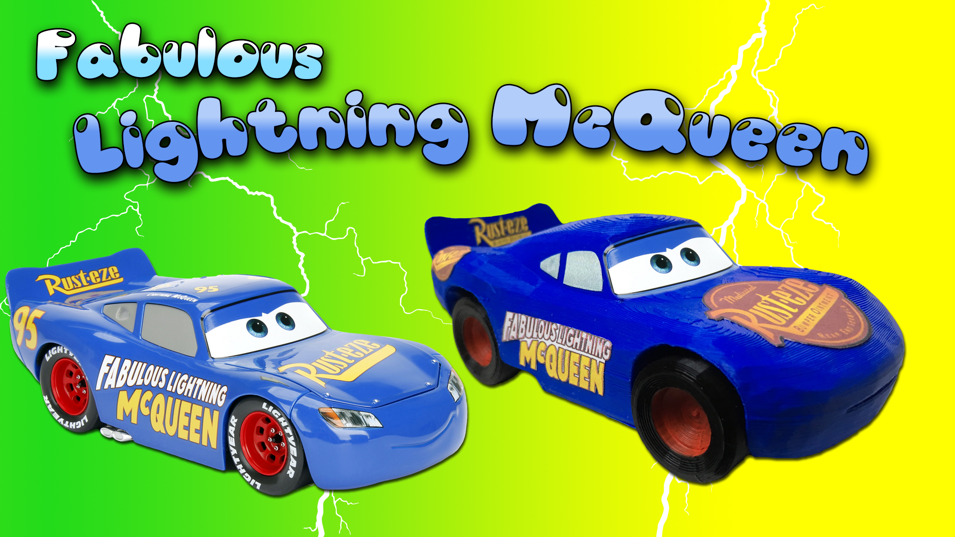 Fabulous Lightning MCQUEEN. Полицейские распечатки молния Маквин.