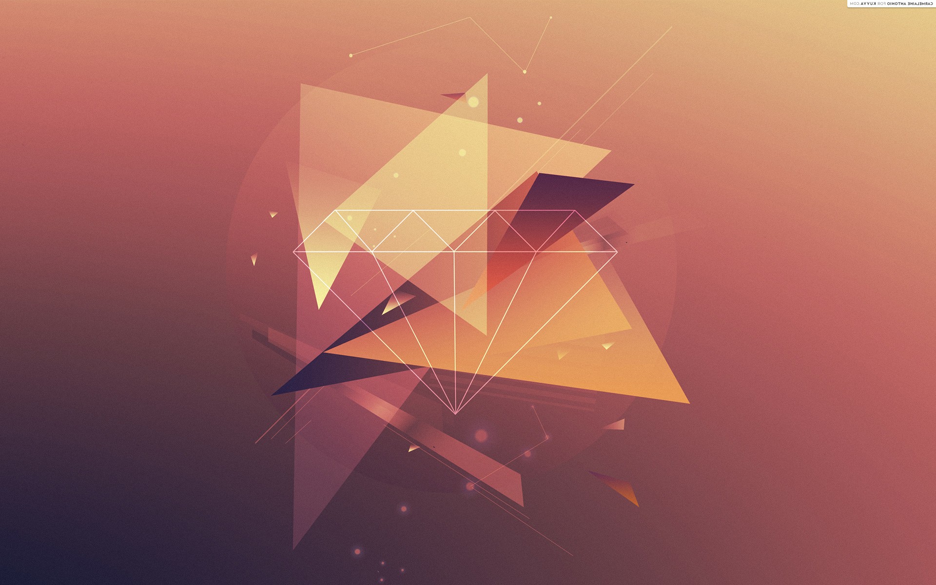 Faded Triangles Wallpapers