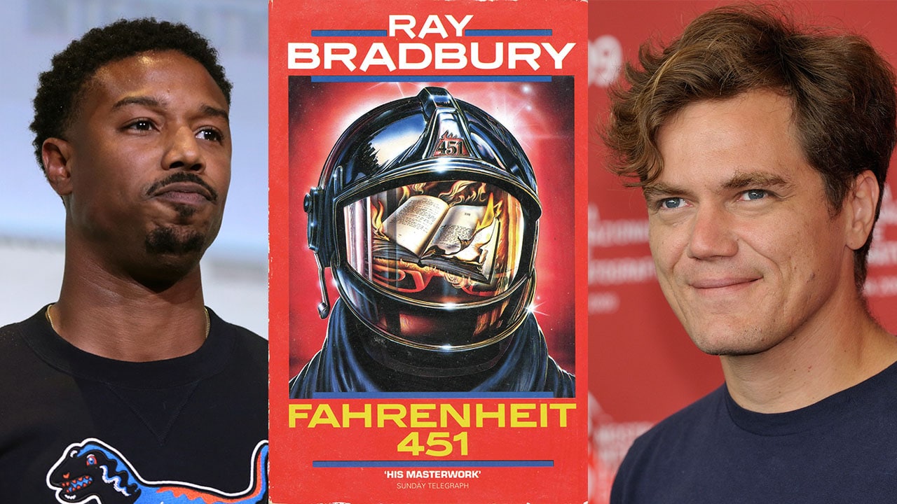 Fahrenheit 451 Movie 2018 Michael B. Jordan And Michael Shannon Wallpapers