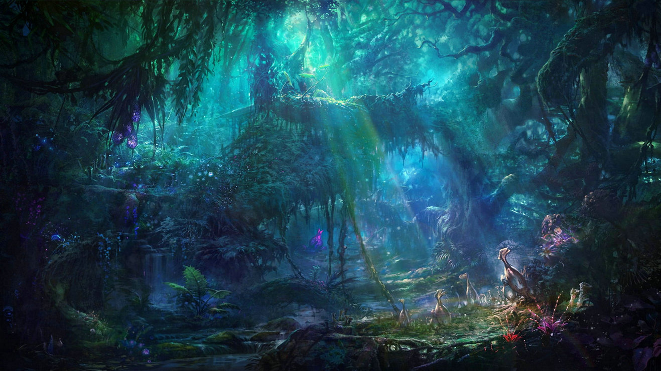 Fairy Forest Background