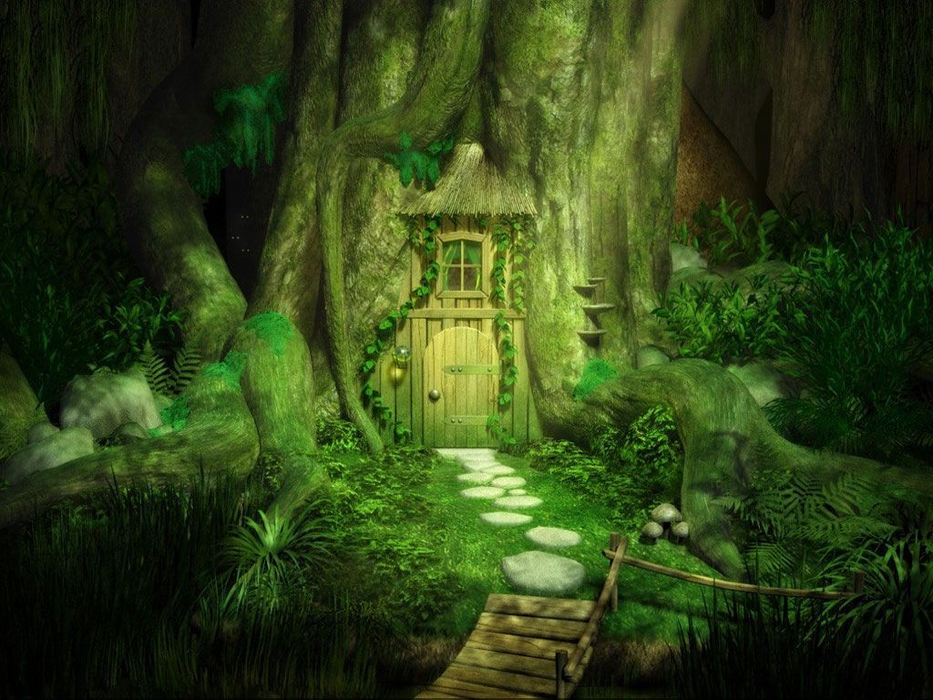 Fairy Forest Background