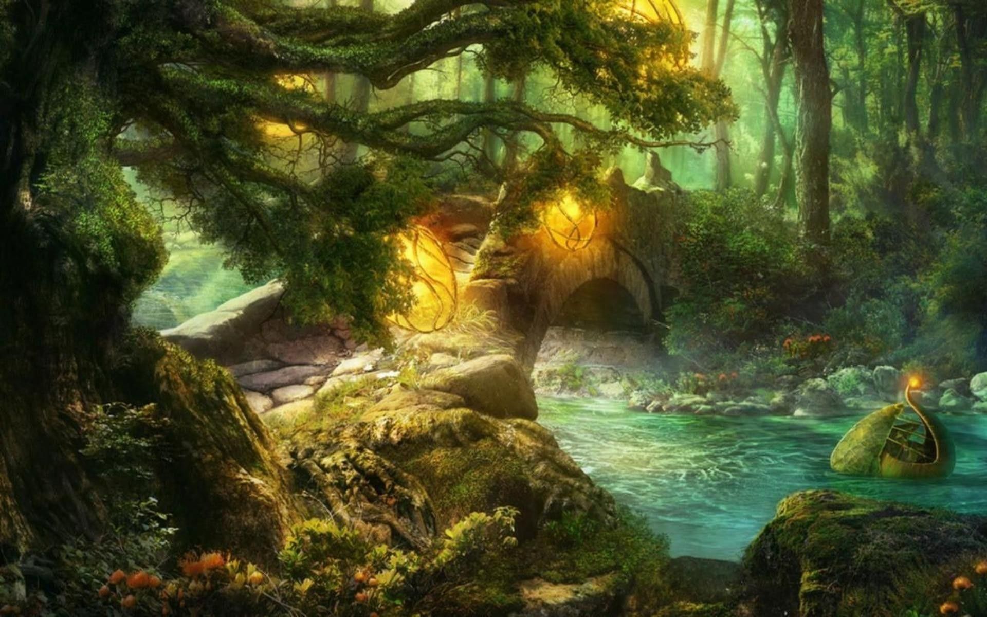 Fairy Forest Background