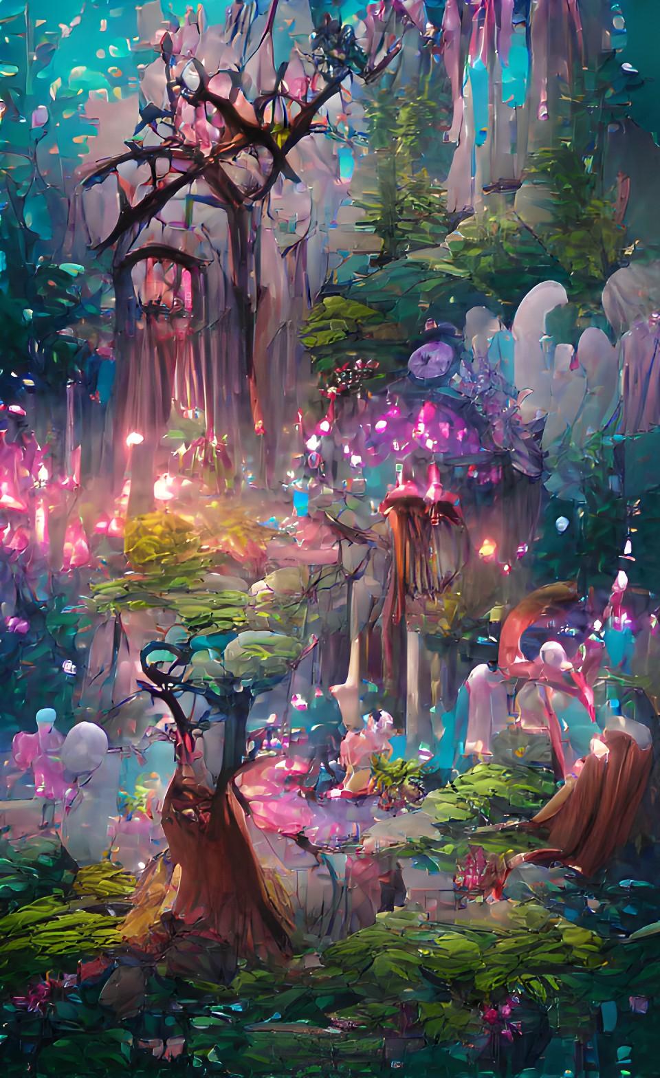 Fairy Forest Background