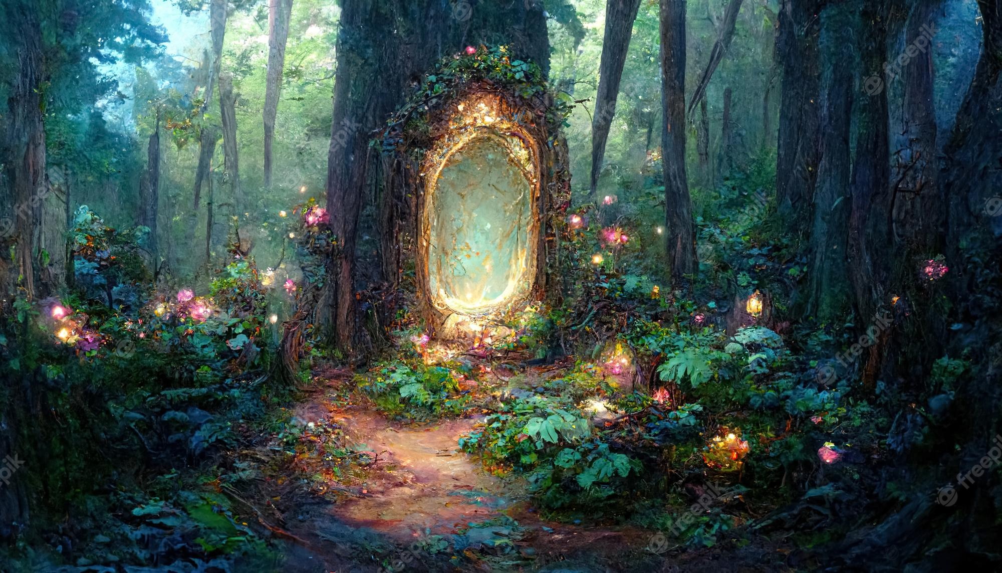 Fairy Forest Background