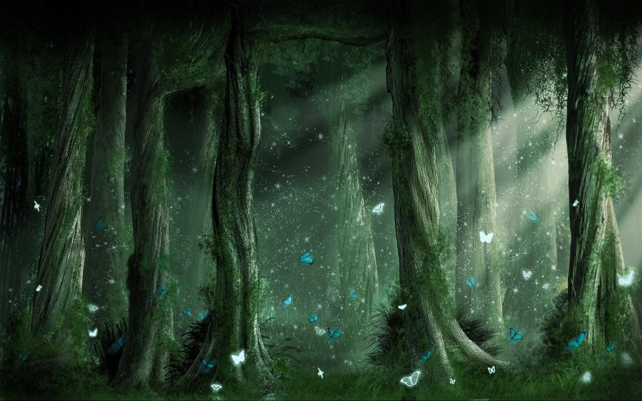 Fairy Forest Background