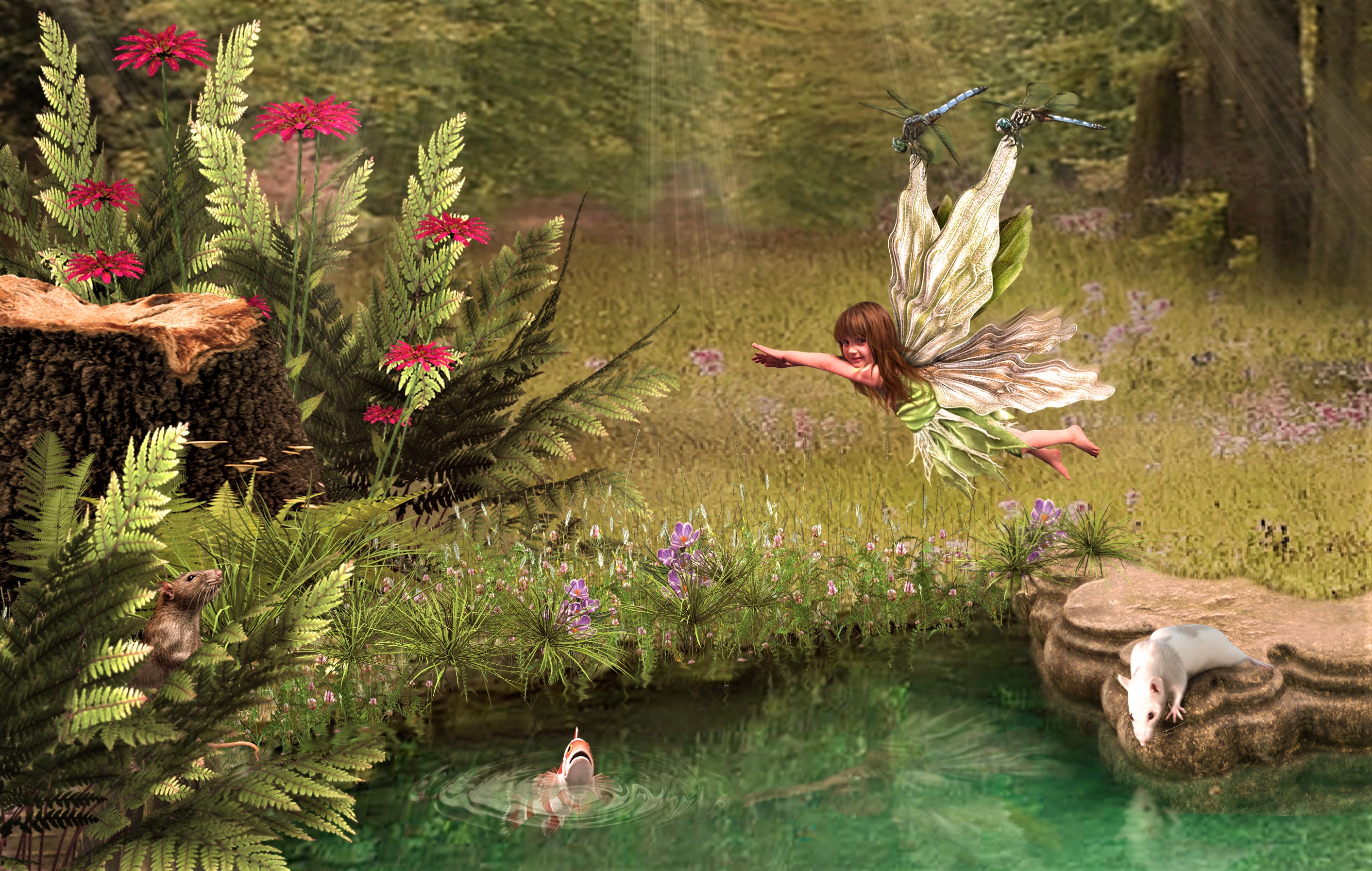 Fairy Garden Wallpapers