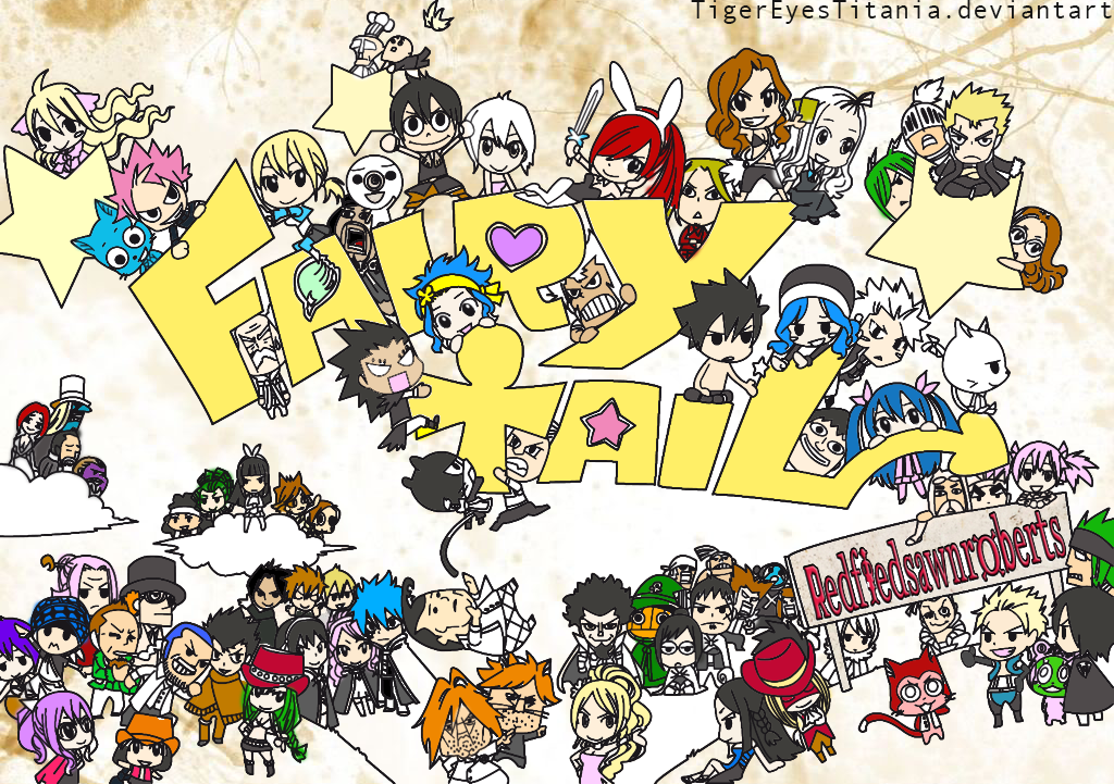 Fairy Tail Chibi Wallpapers