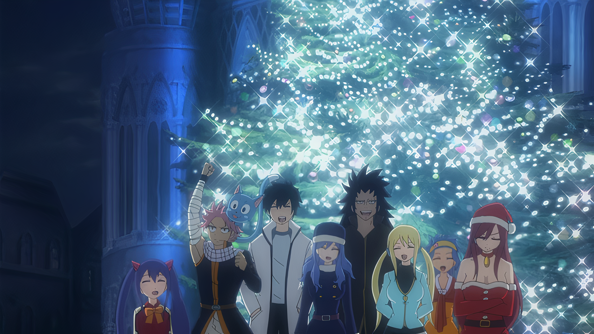 Fairy Tail Christmas Wallpapers