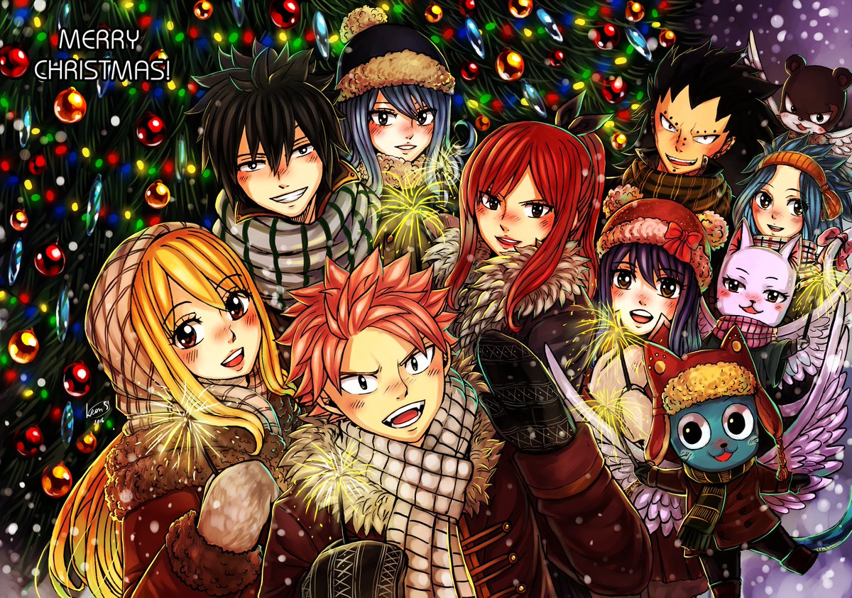 Fairy Tail Christmas Wallpapers