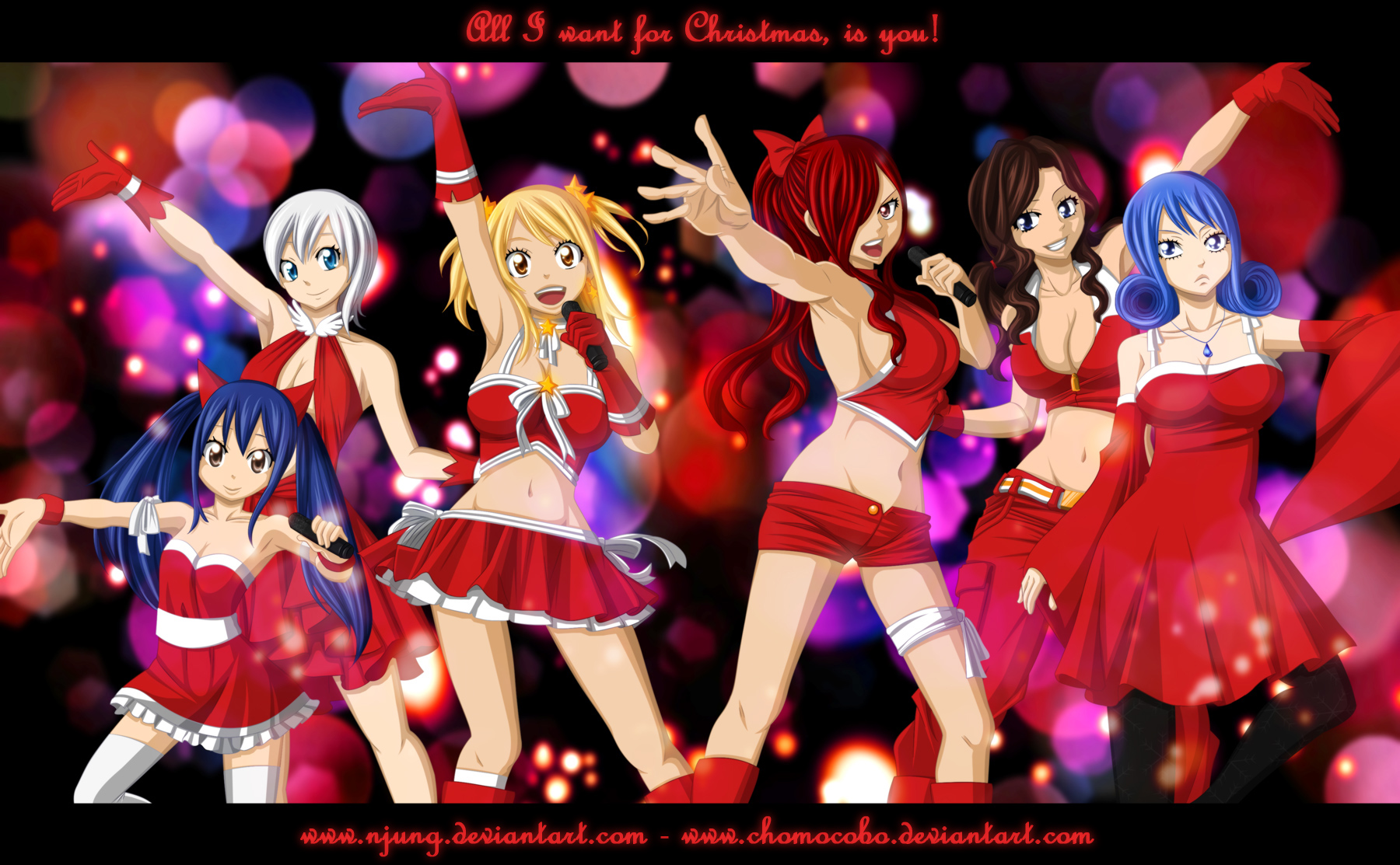 Fairy Tail Christmas Wallpapers