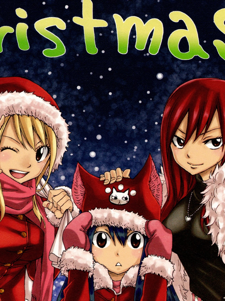Fairy Tail Christmas Wallpapers