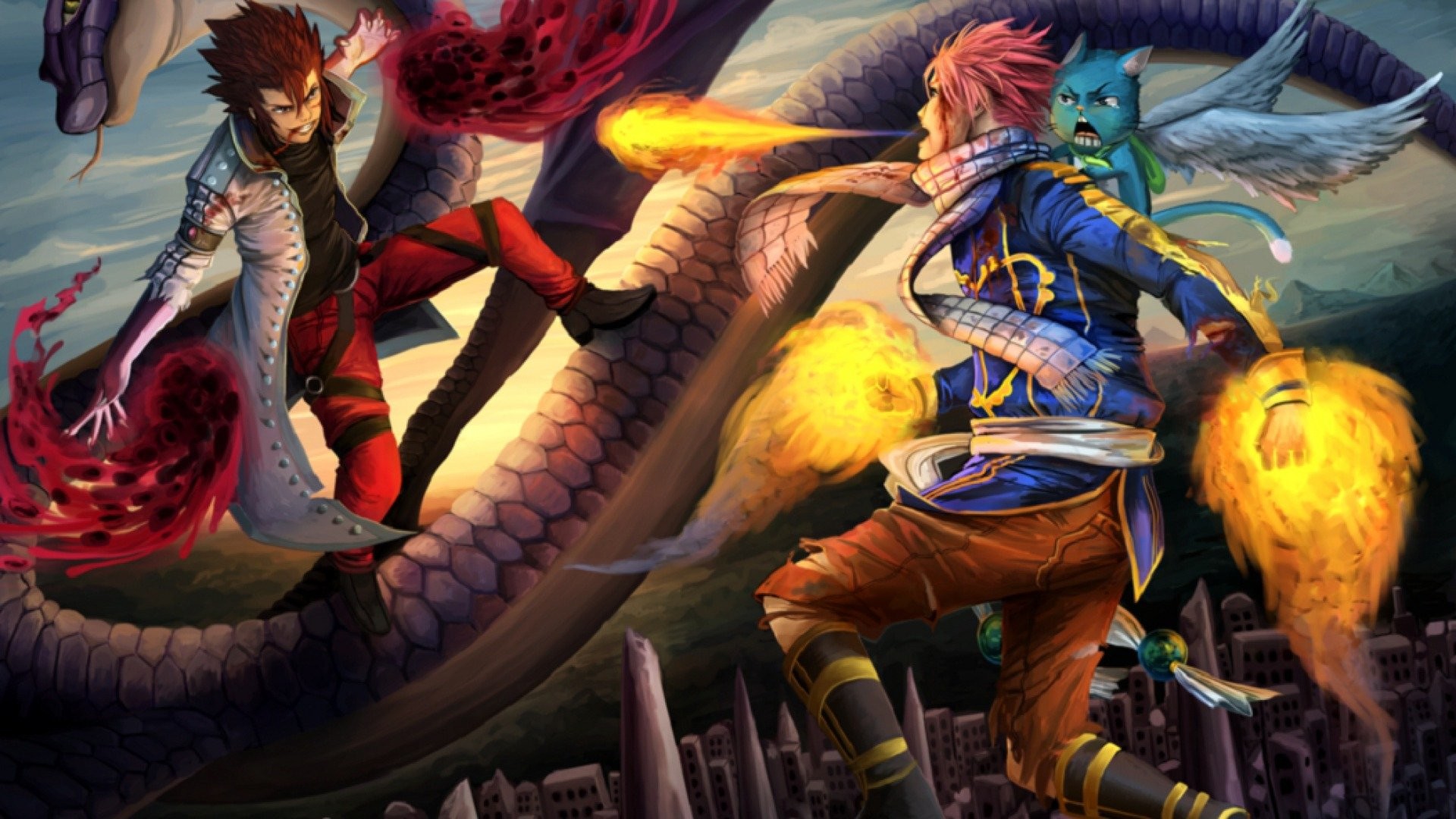 Fairy Tail Dragon Slayers Wallpapers