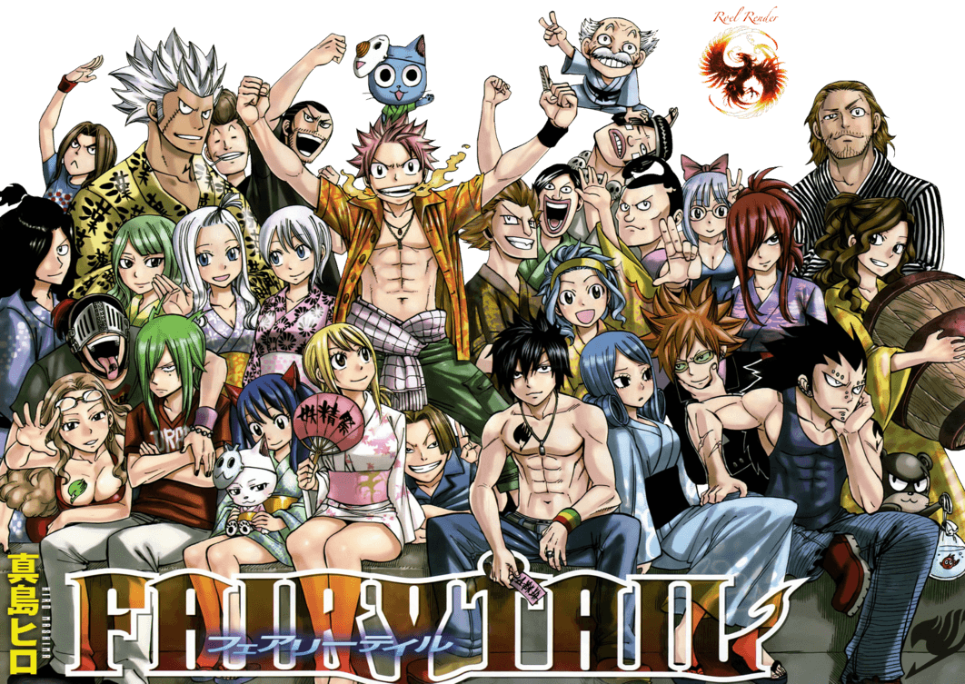 Fairy Tail Group Photo Wallpapers