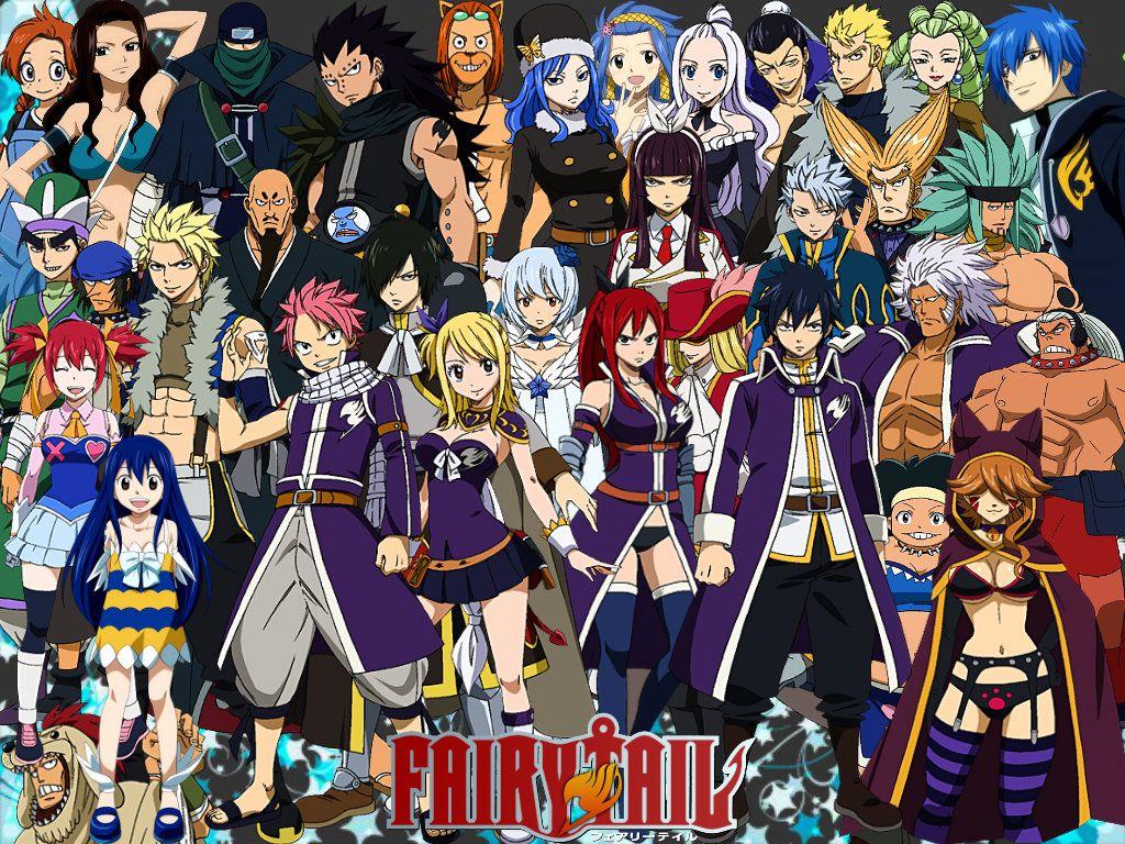 Fairy Tail Group Photo Wallpapers