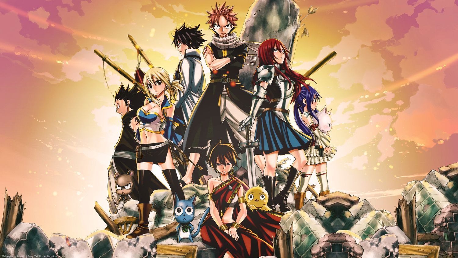 Fairy Tail Group Photo Wallpapers