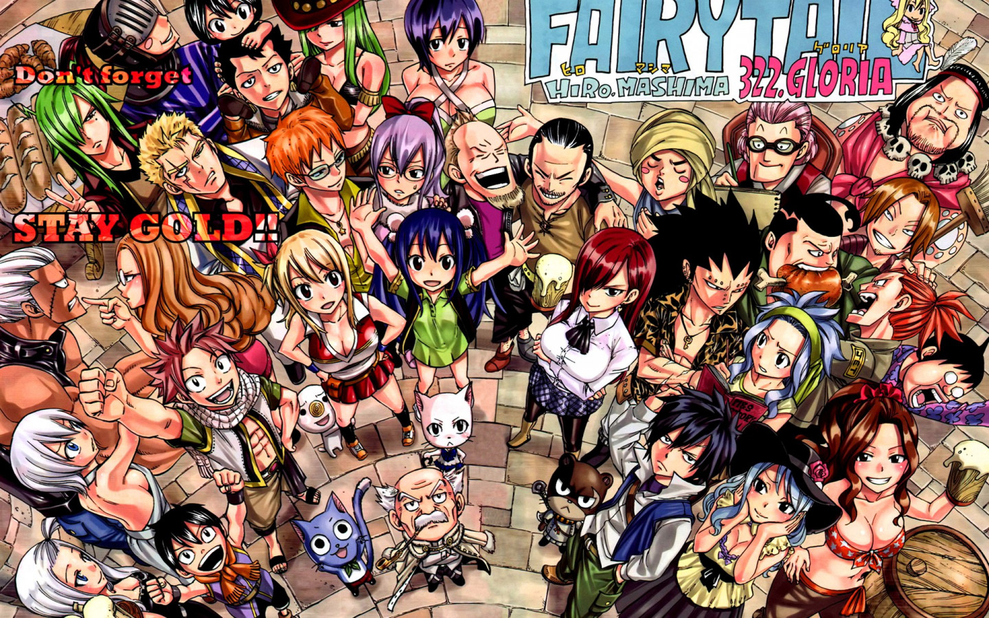 Fairy Tail Group Photo Wallpapers