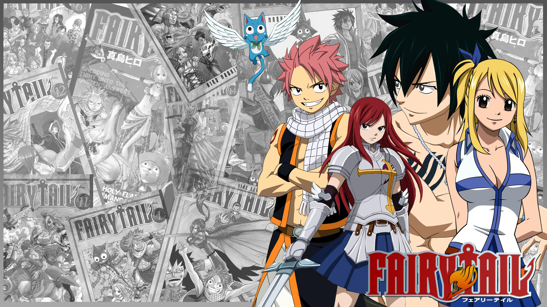 Fairy Tail Group Photo Wallpapers