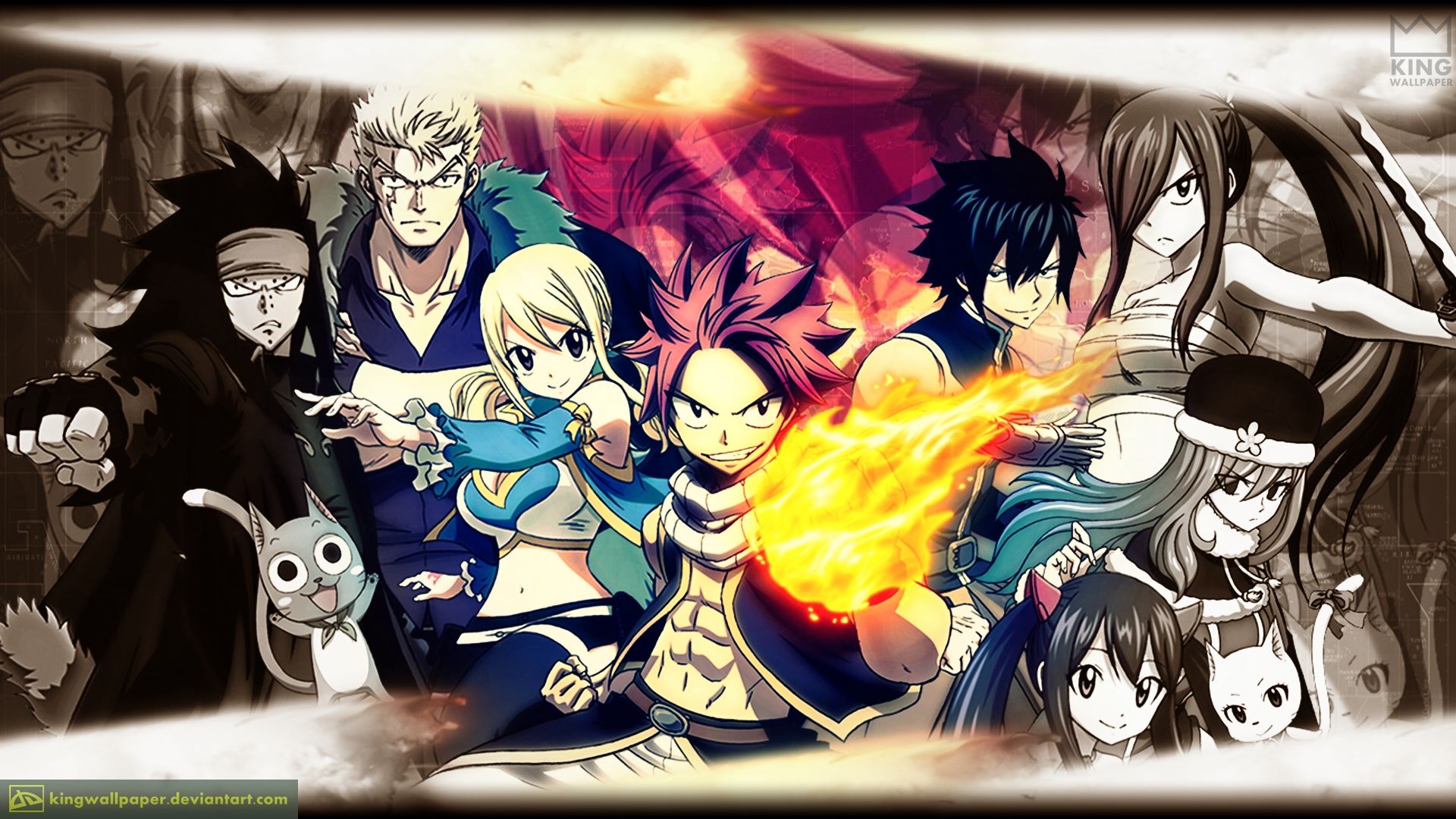 Fairy Tail Group Photo Wallpapers