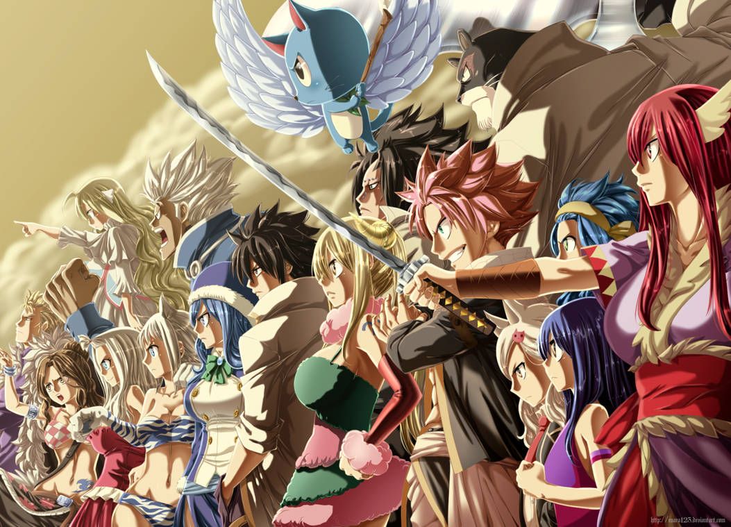 Fairy Tail Group Photo Wallpapers