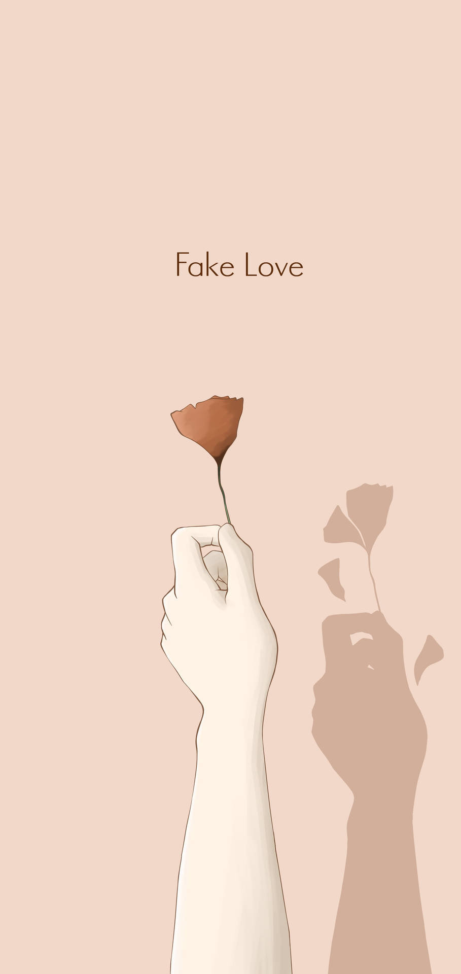 Fake Love Images Wallpapers