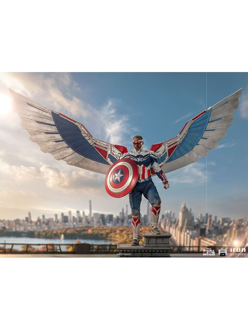 Falcon As Captain America Art Wallpapers