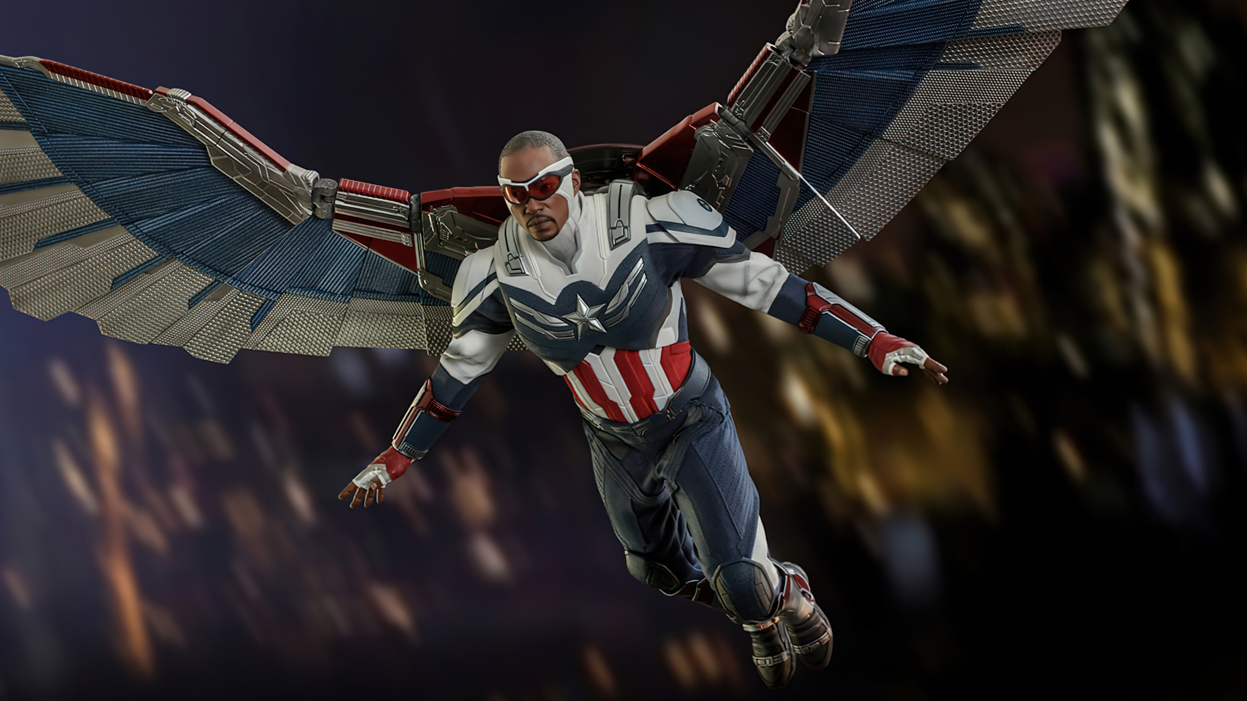 Falcon In Captain America Suit Wallpapers