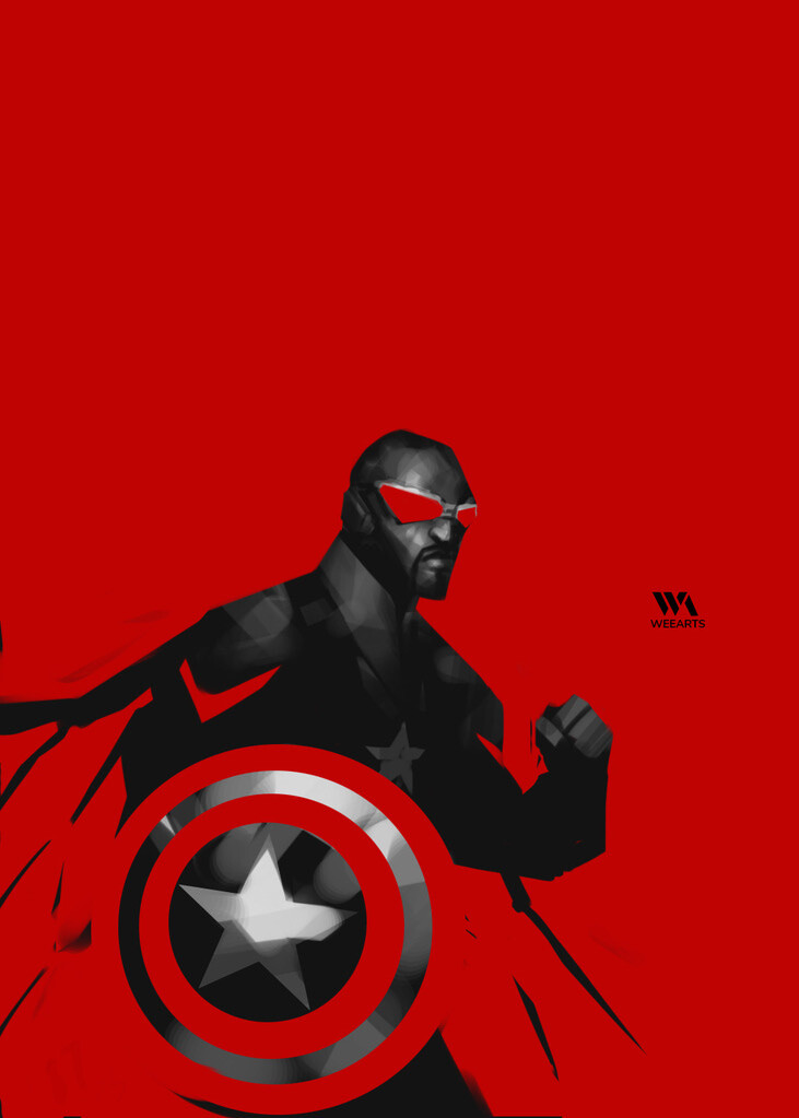 Falcon The New Captain America Wallpapers