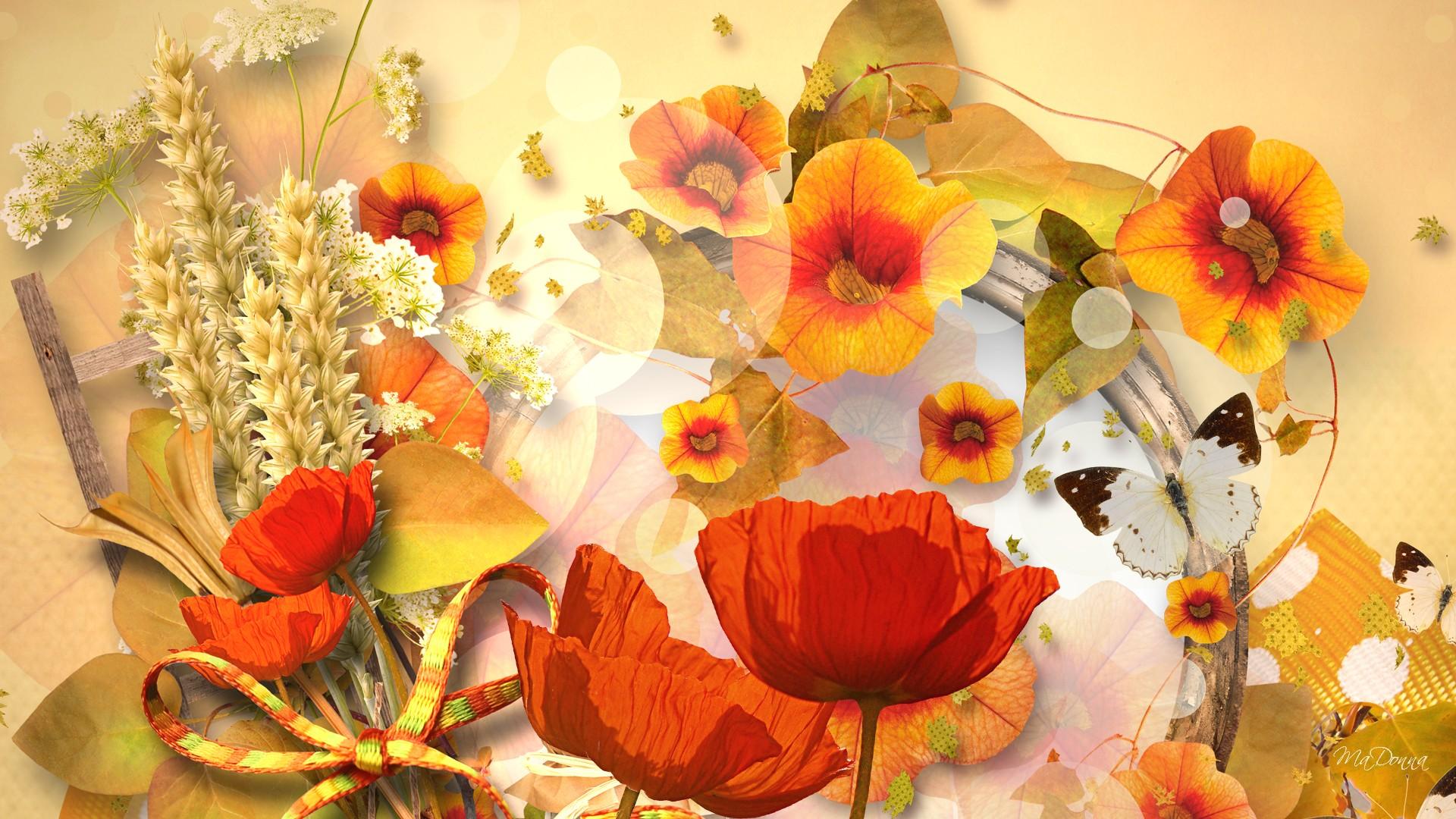 Fall Flowers Desktop Backgrounds