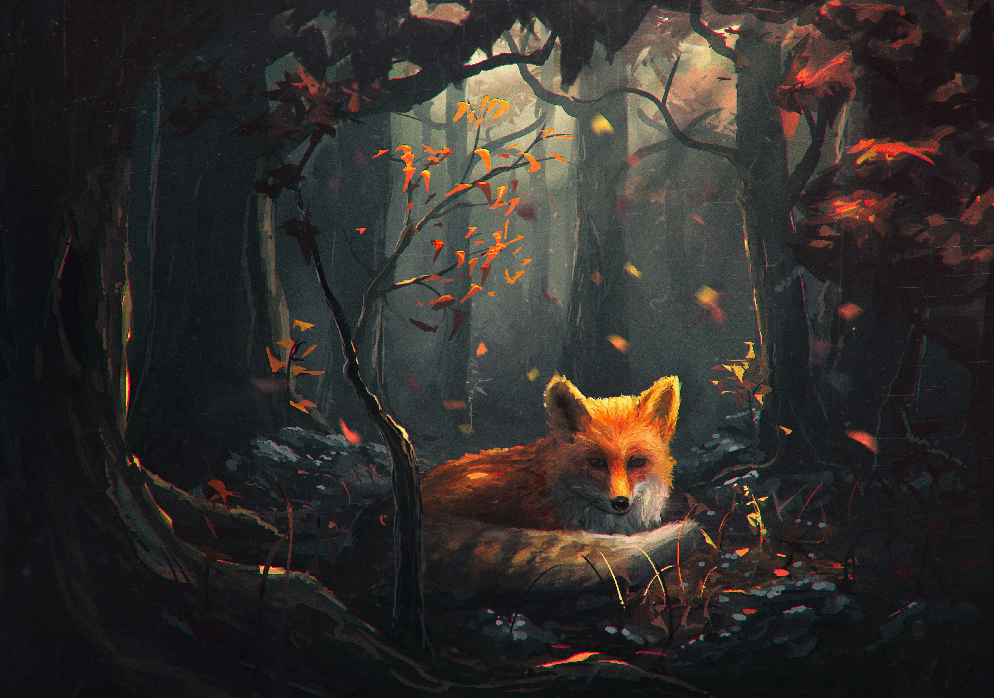 Fall Fox Wallpapers