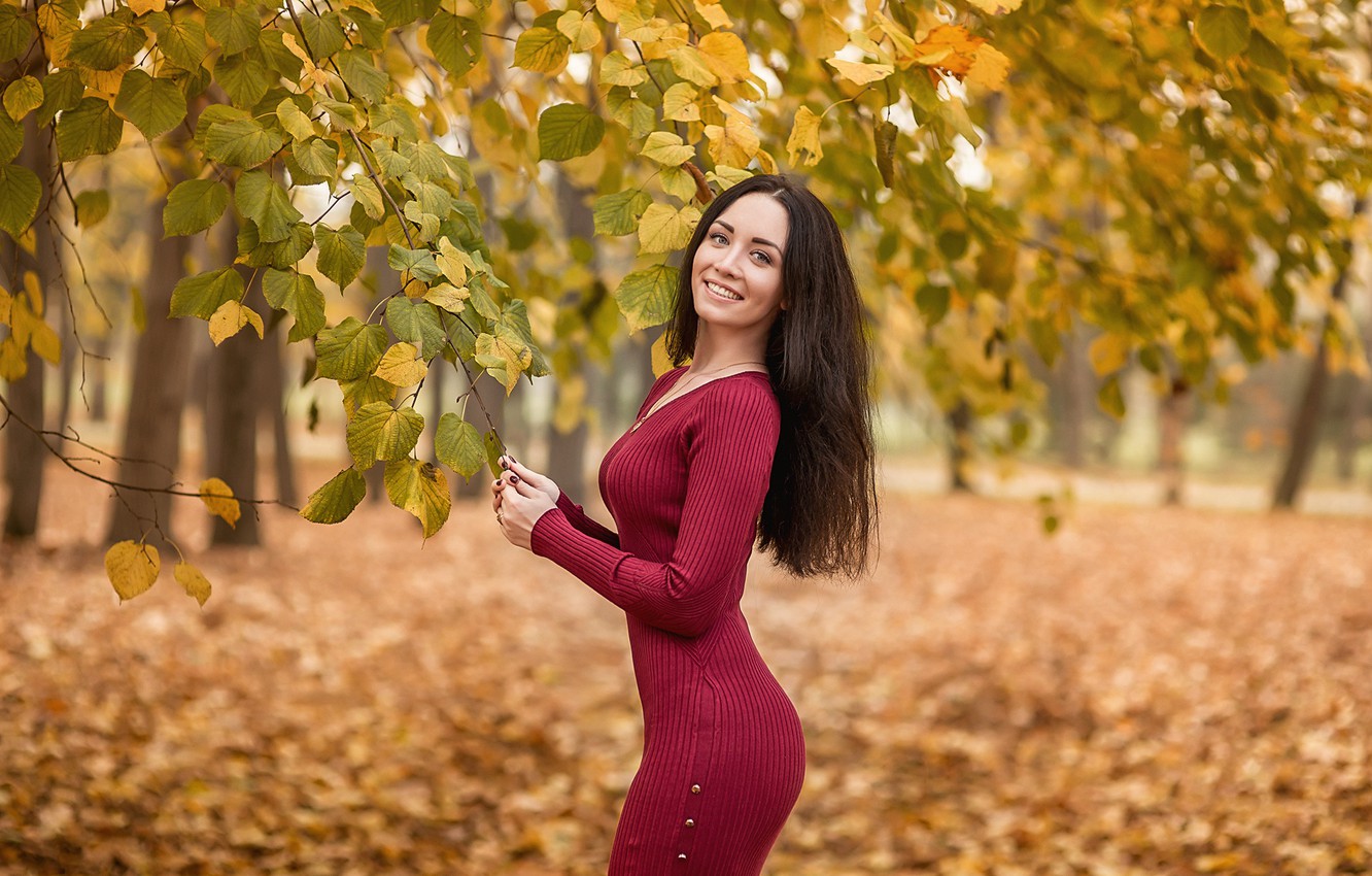 Fall Model Photography Wallpapers