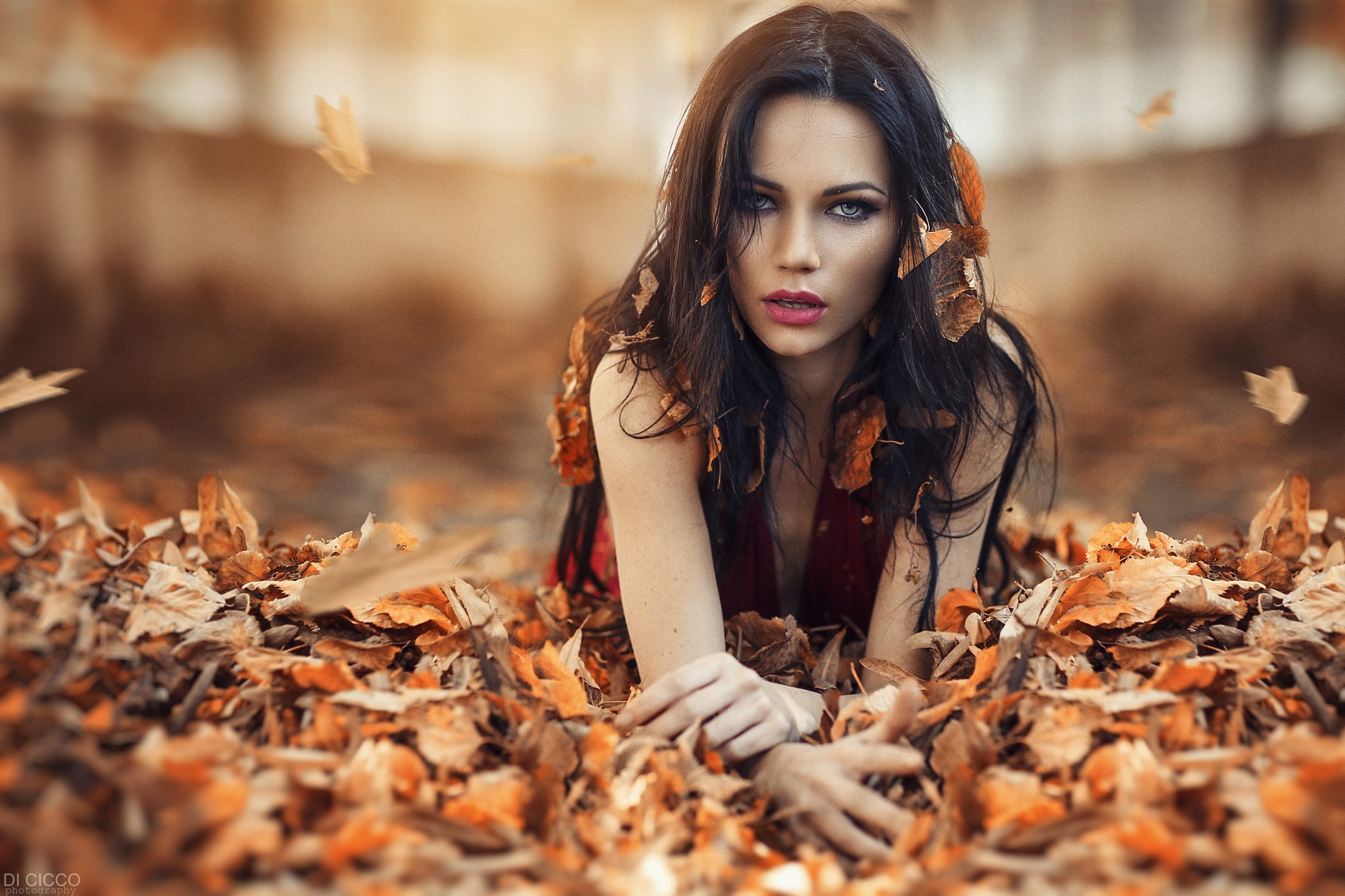 Fall Model Photography Wallpapers