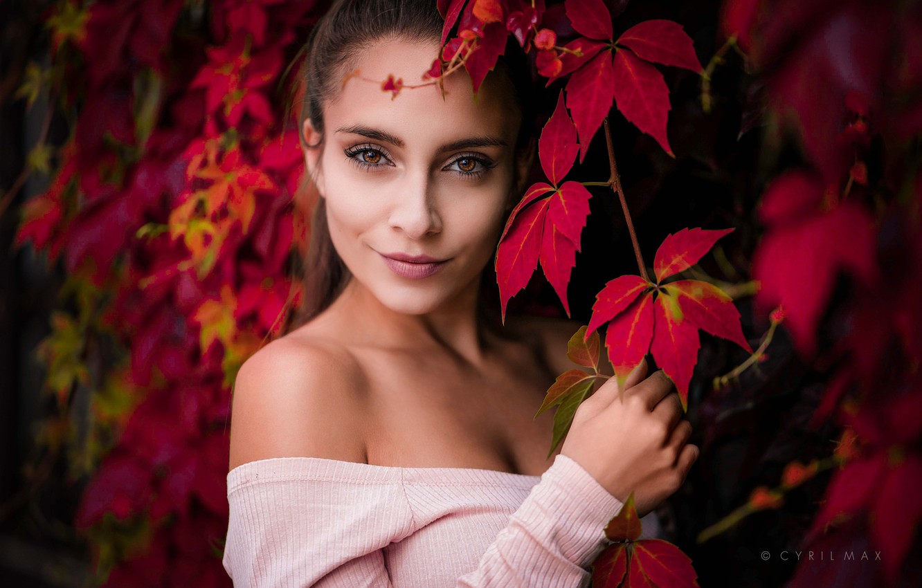 Fall Model Photography Wallpapers