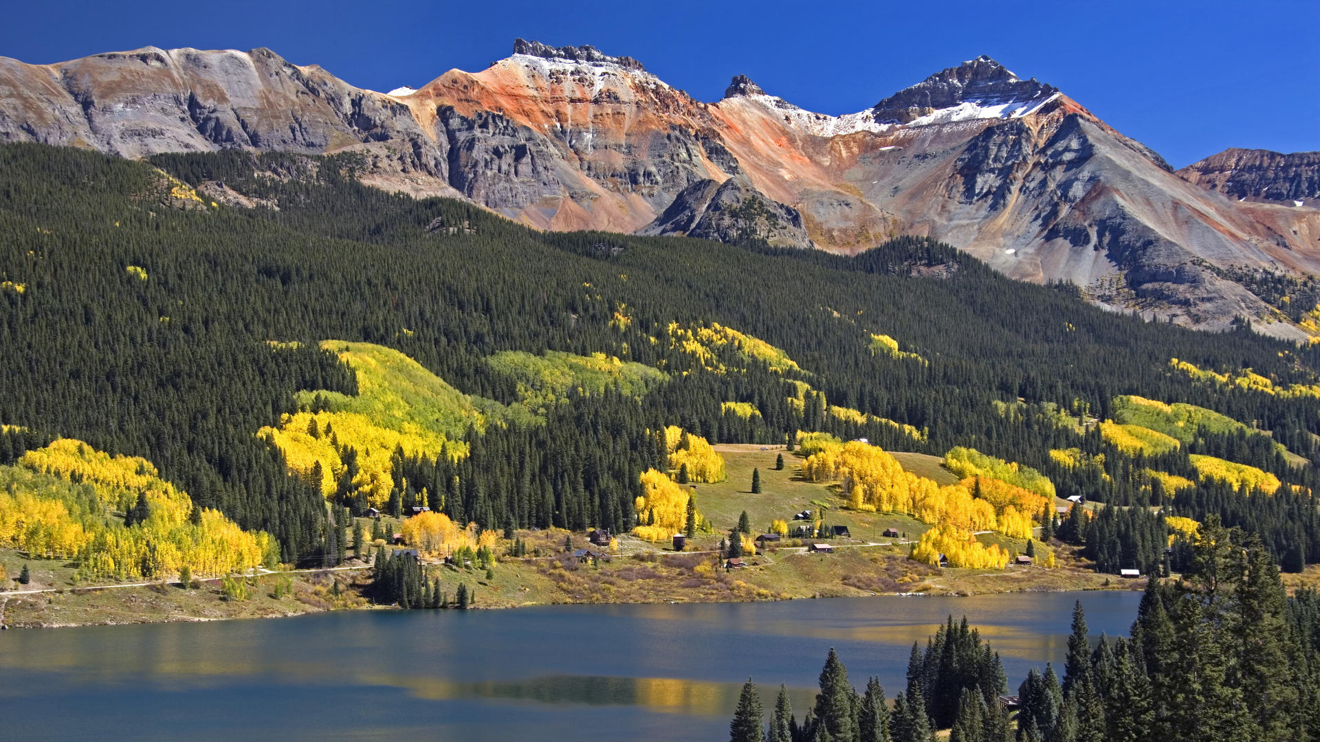 Fall Mountain Lake Wallpapers