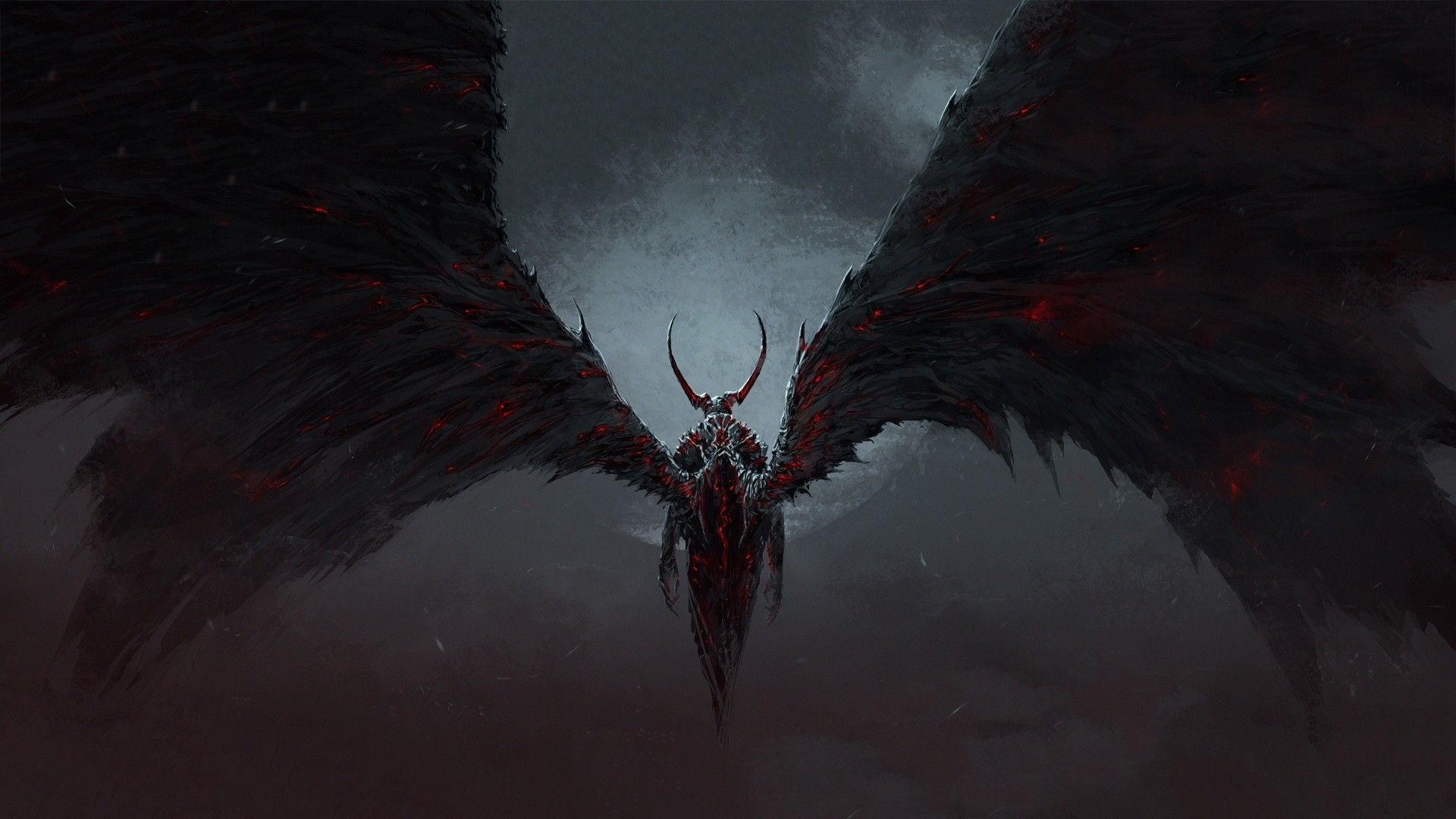 Fallen Angel Painting Wallpapers