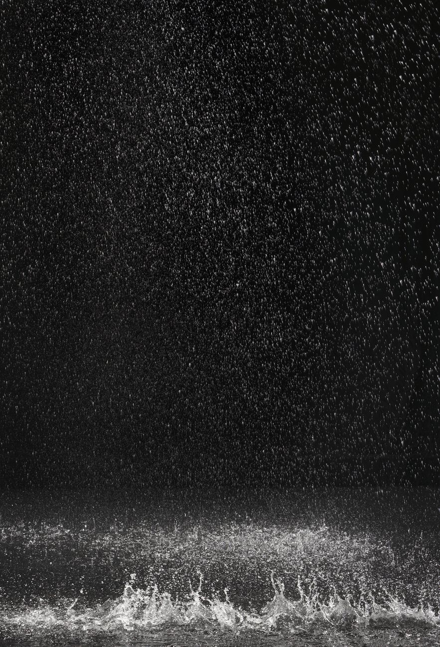 Falling Rain Background