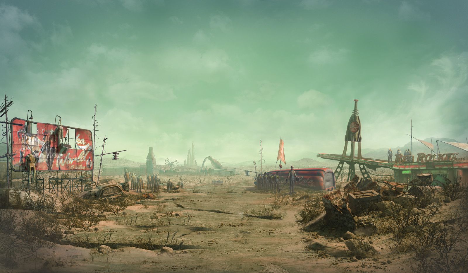 Fallout 4 Nuka World Wallpapers