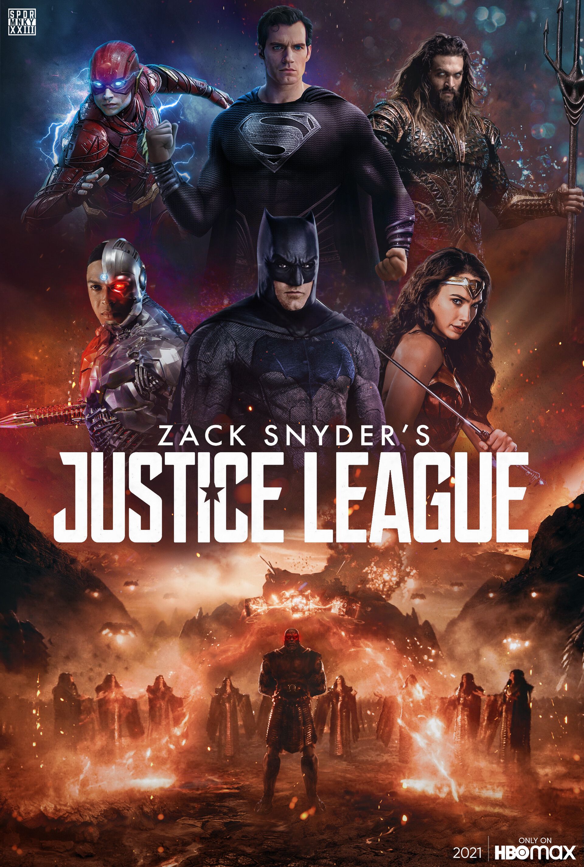 Fan Poster Of  Zack Snyder'S Justice League Wallpapers