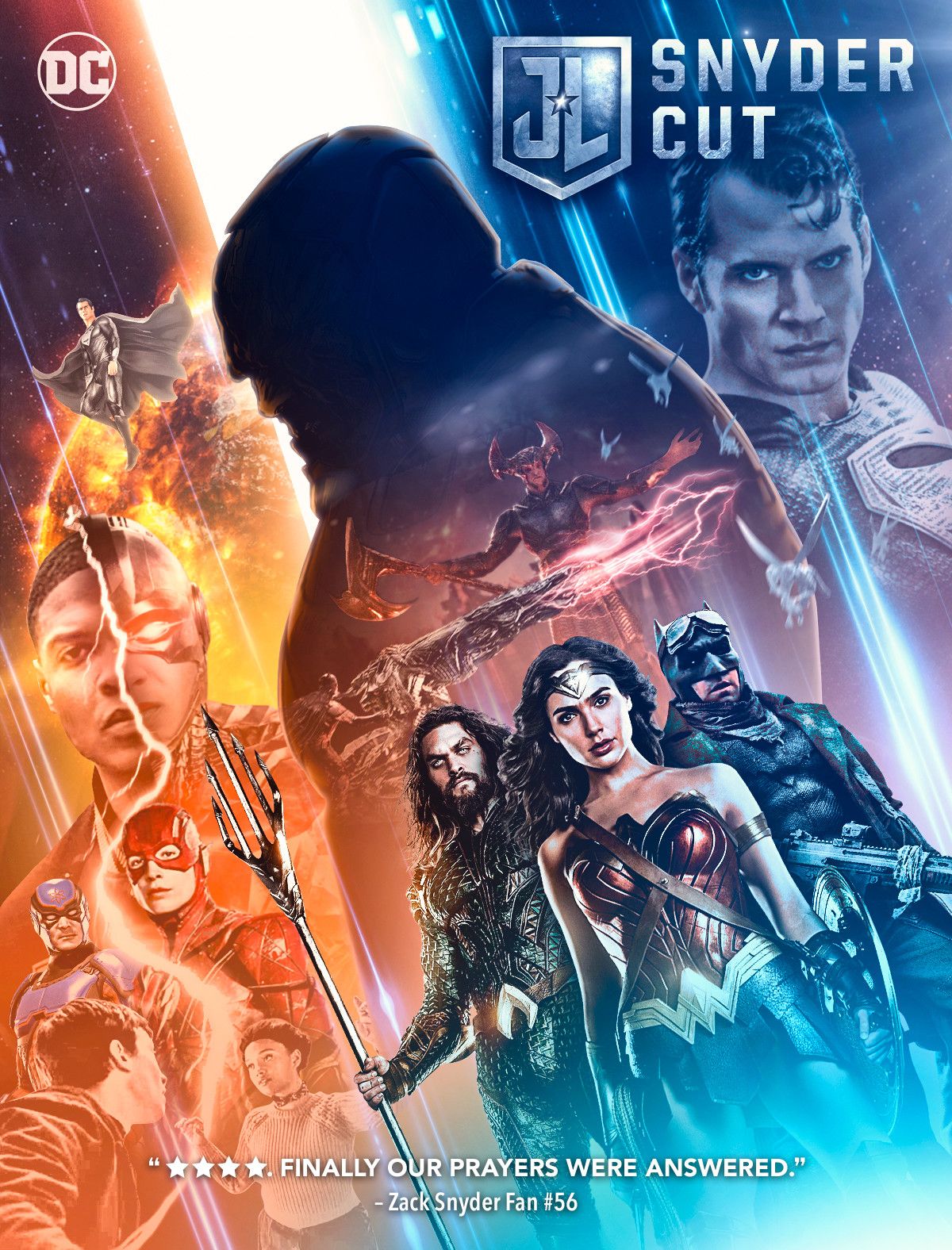 Fan Poster Of  Zack Snyder'S Justice League Wallpapers