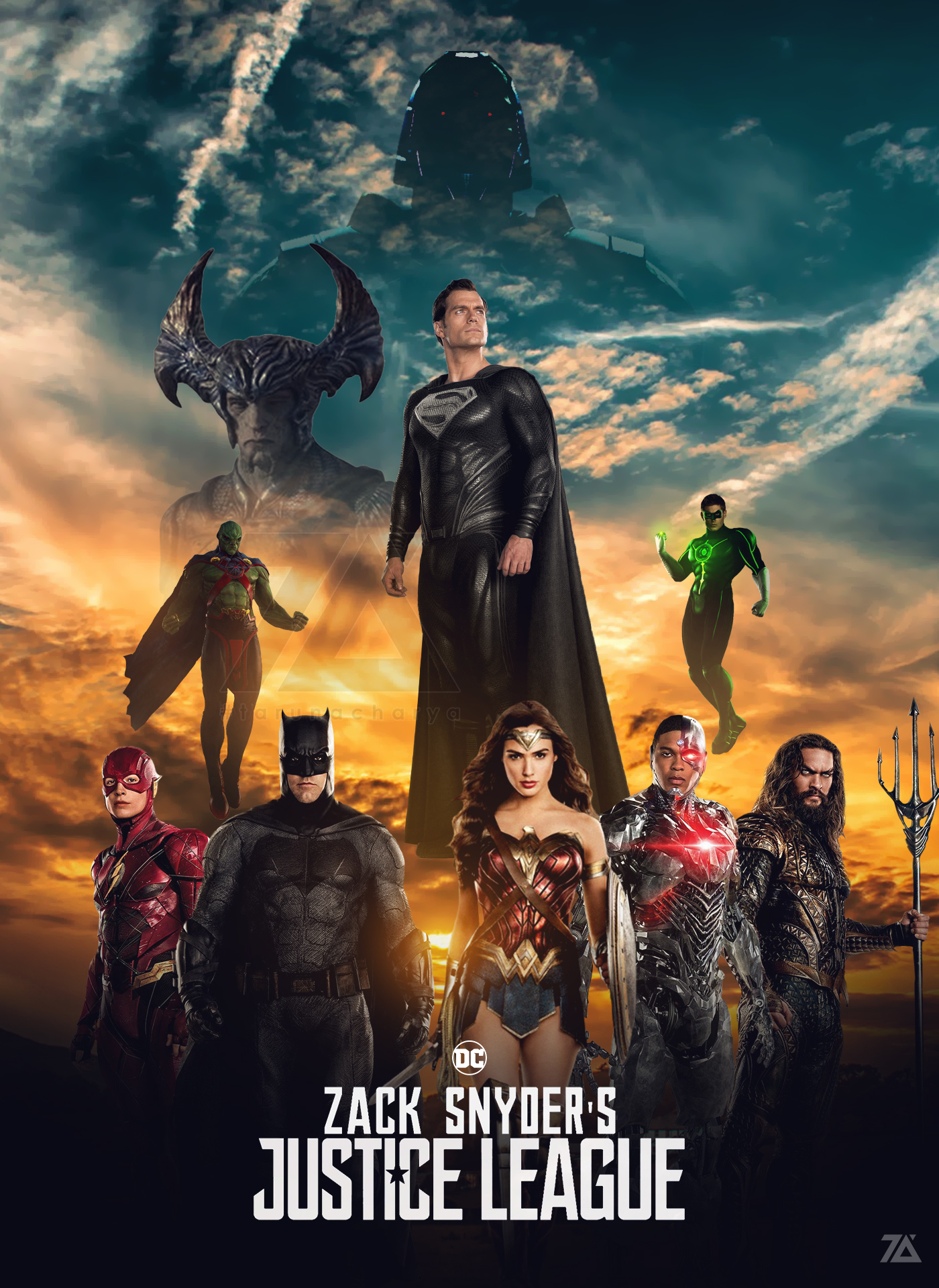 Fan Poster Of  Zack Snyder'S Justice League Wallpapers