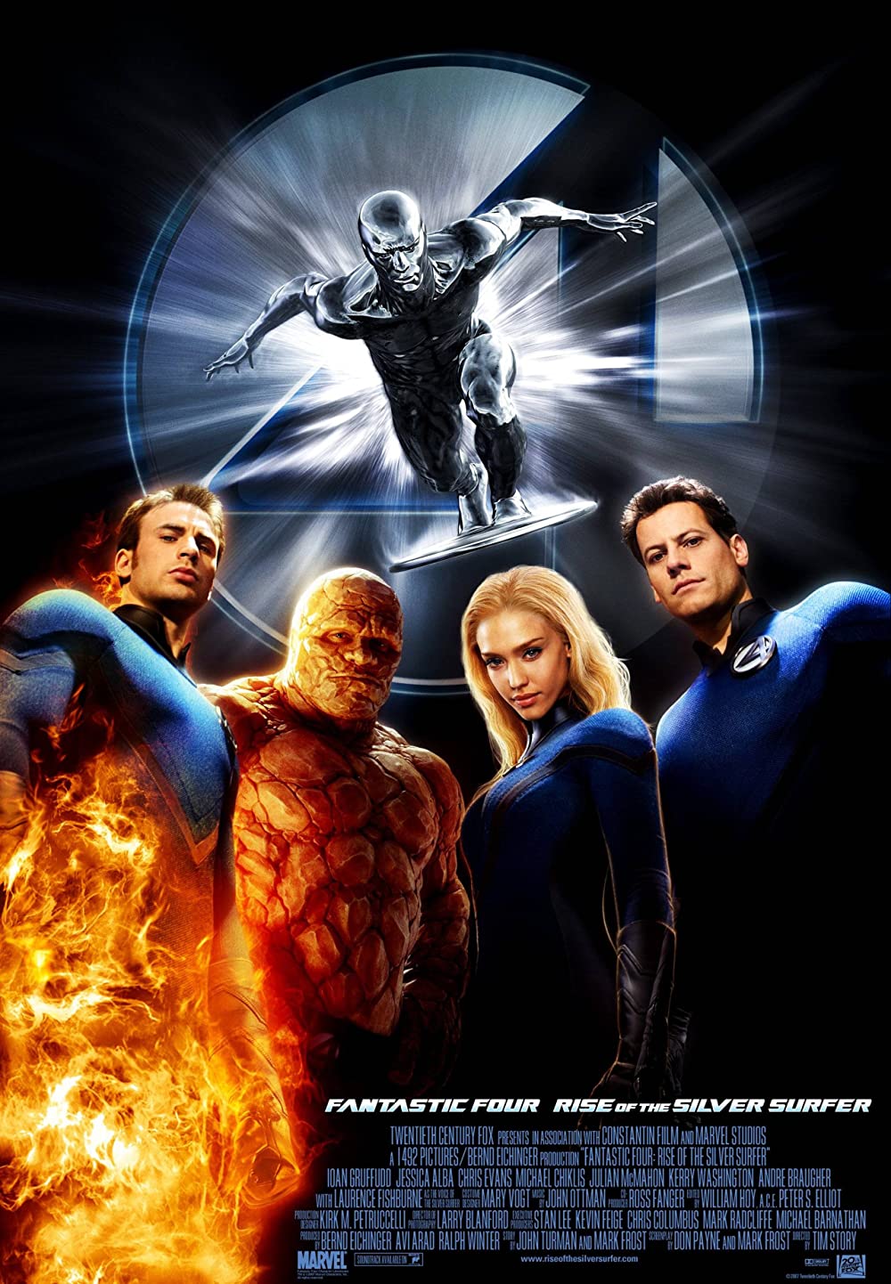 Fantastic 4: Rise Of The Silver Surfer Wallpapers