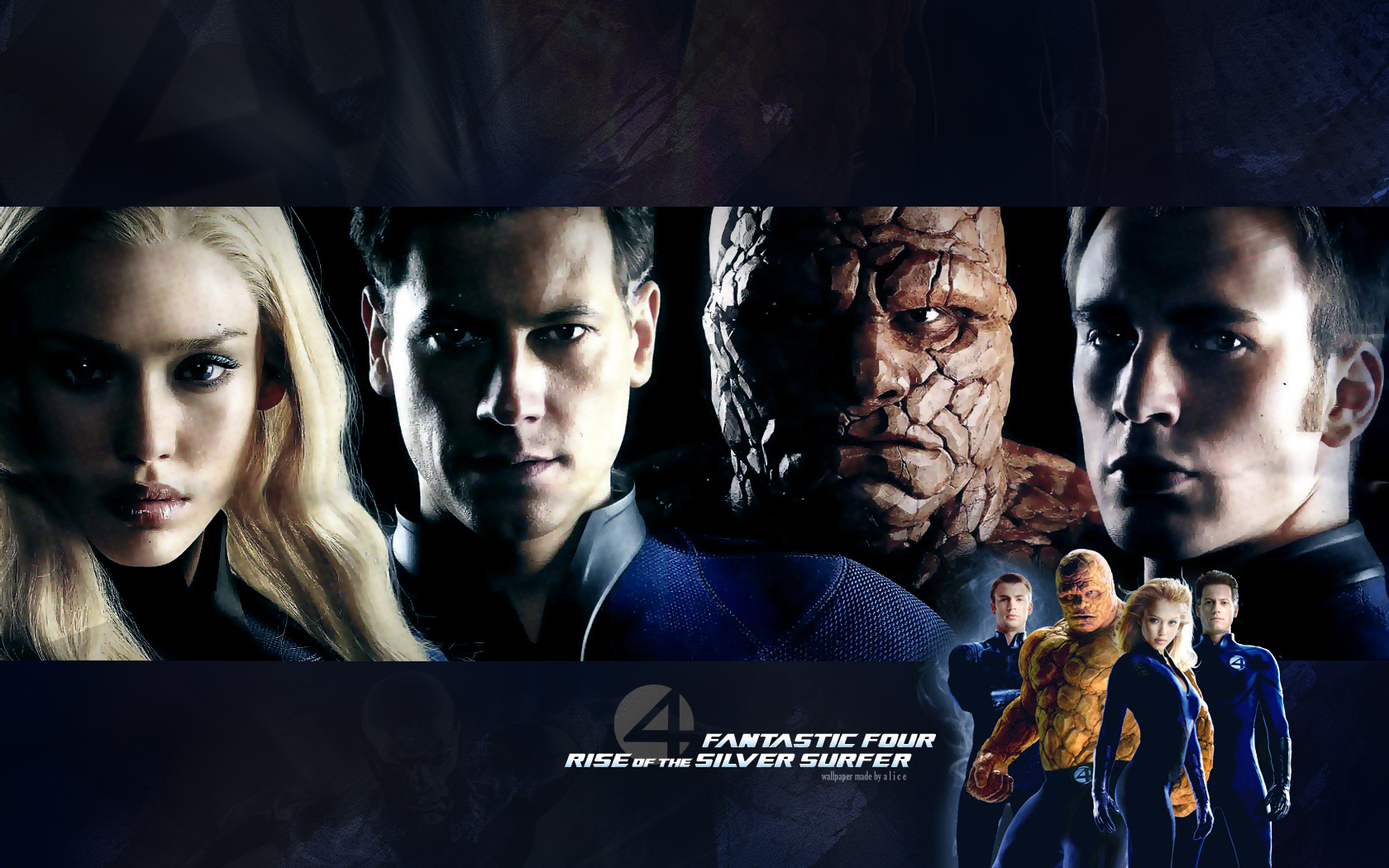 Fantastic 4: Rise Of The Silver Surfer Wallpapers