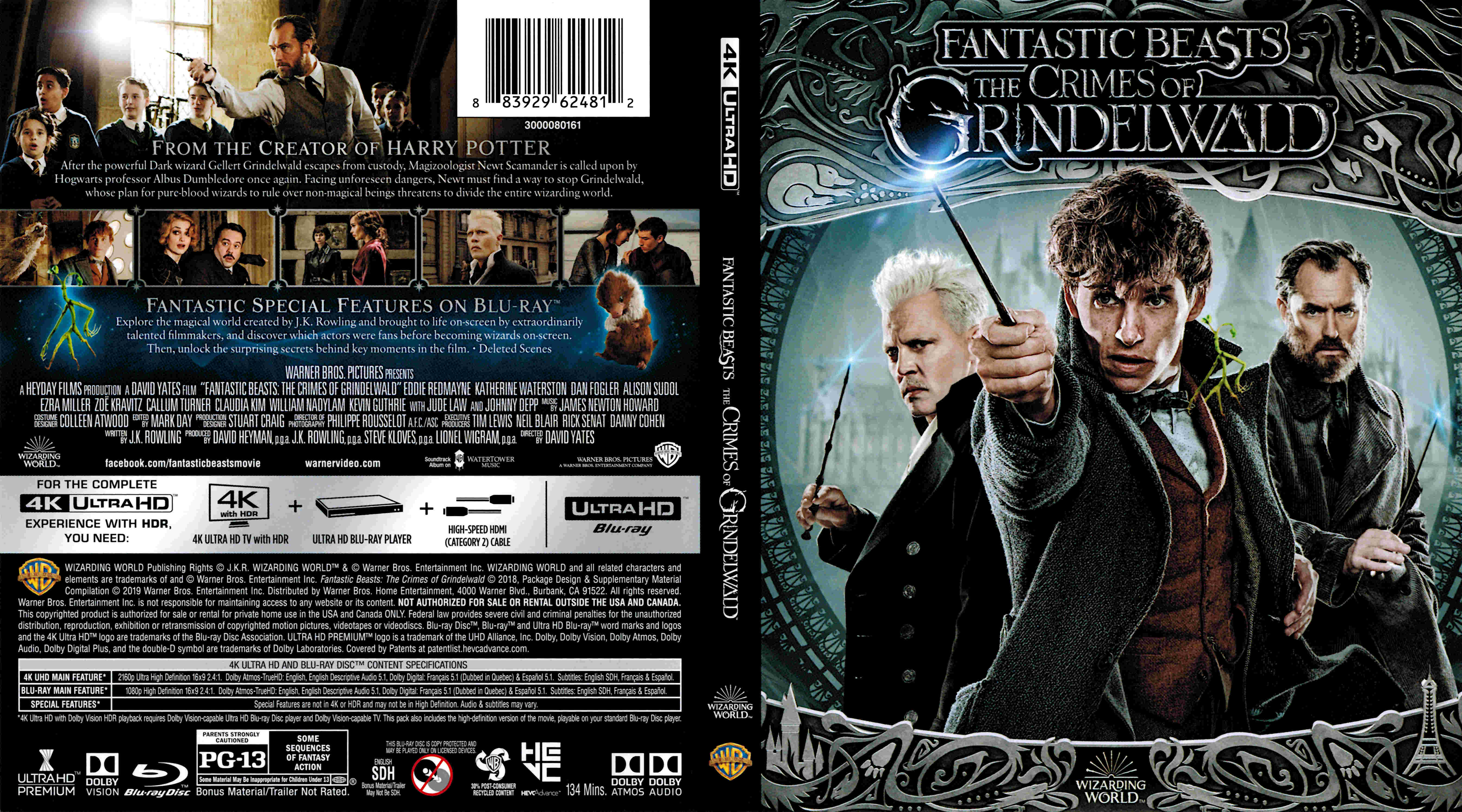 Fantastic Beasts The Crimes Of Grindelwald 2019 Poster Artwork Wallpapers