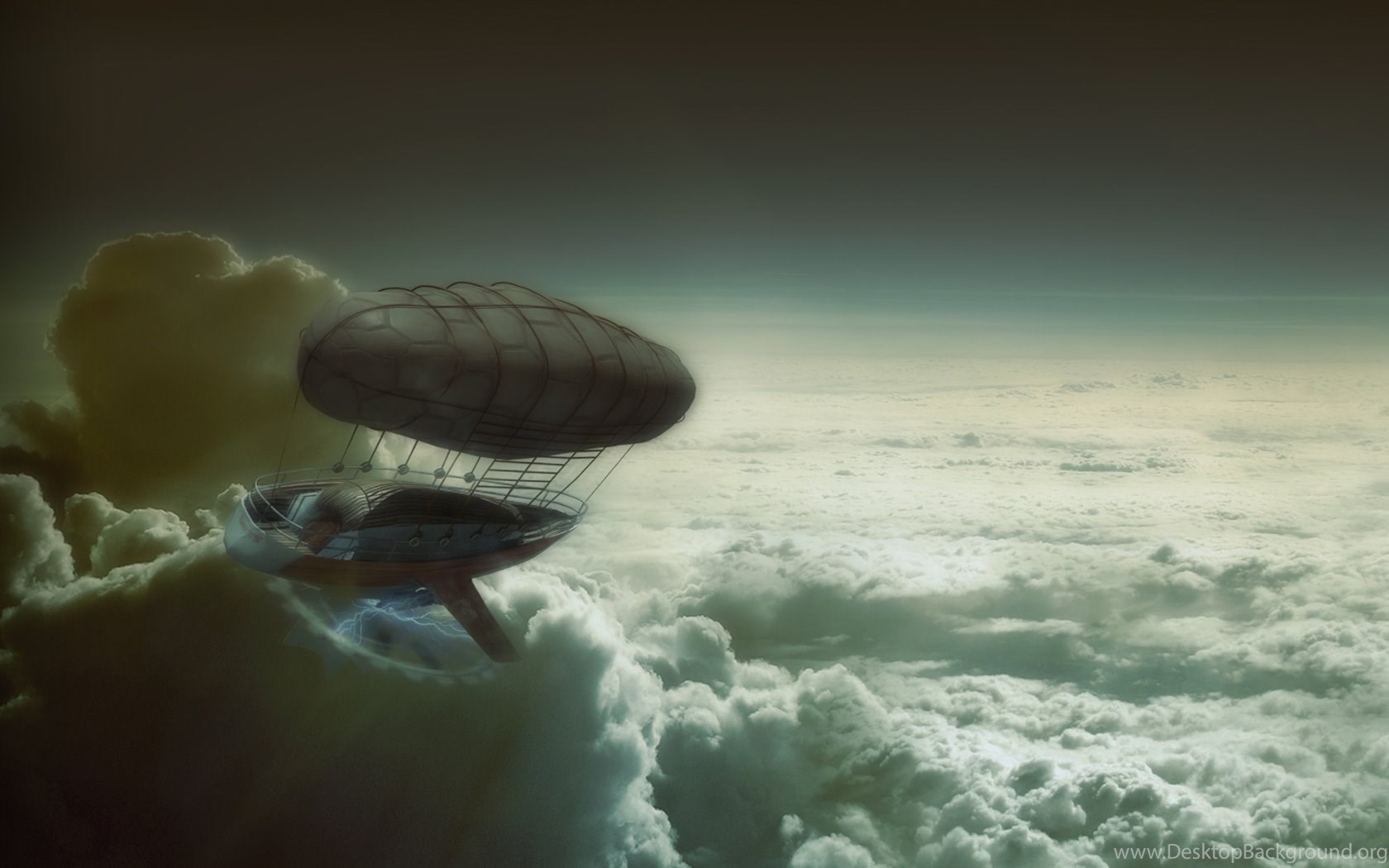 Fantasy Airship Wallpapers