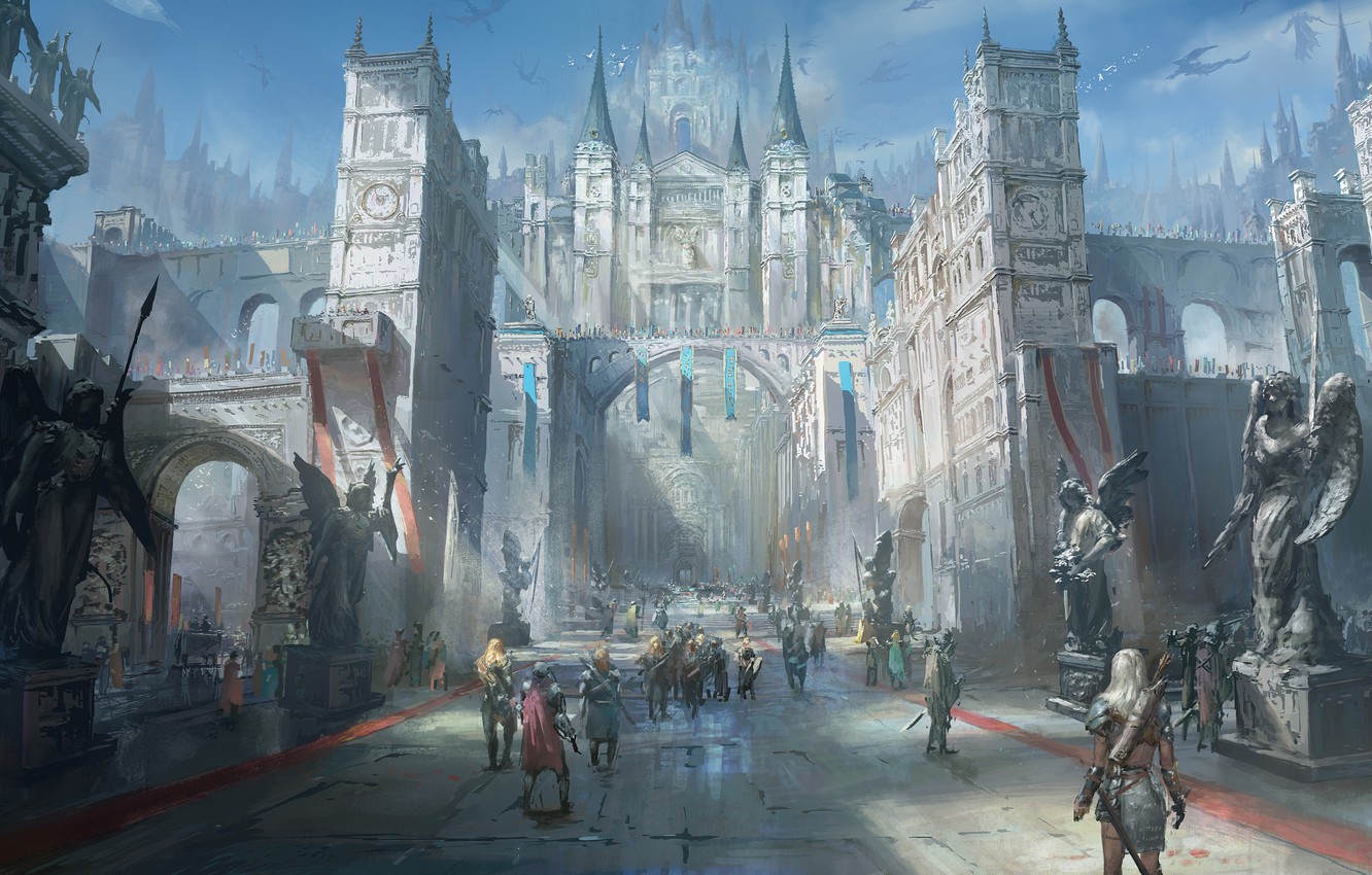 Fantasy Castle Art Wallpapers