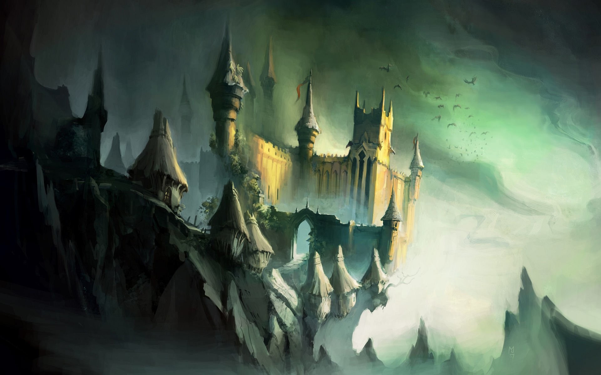 Fantasy Castle Art Wallpapers