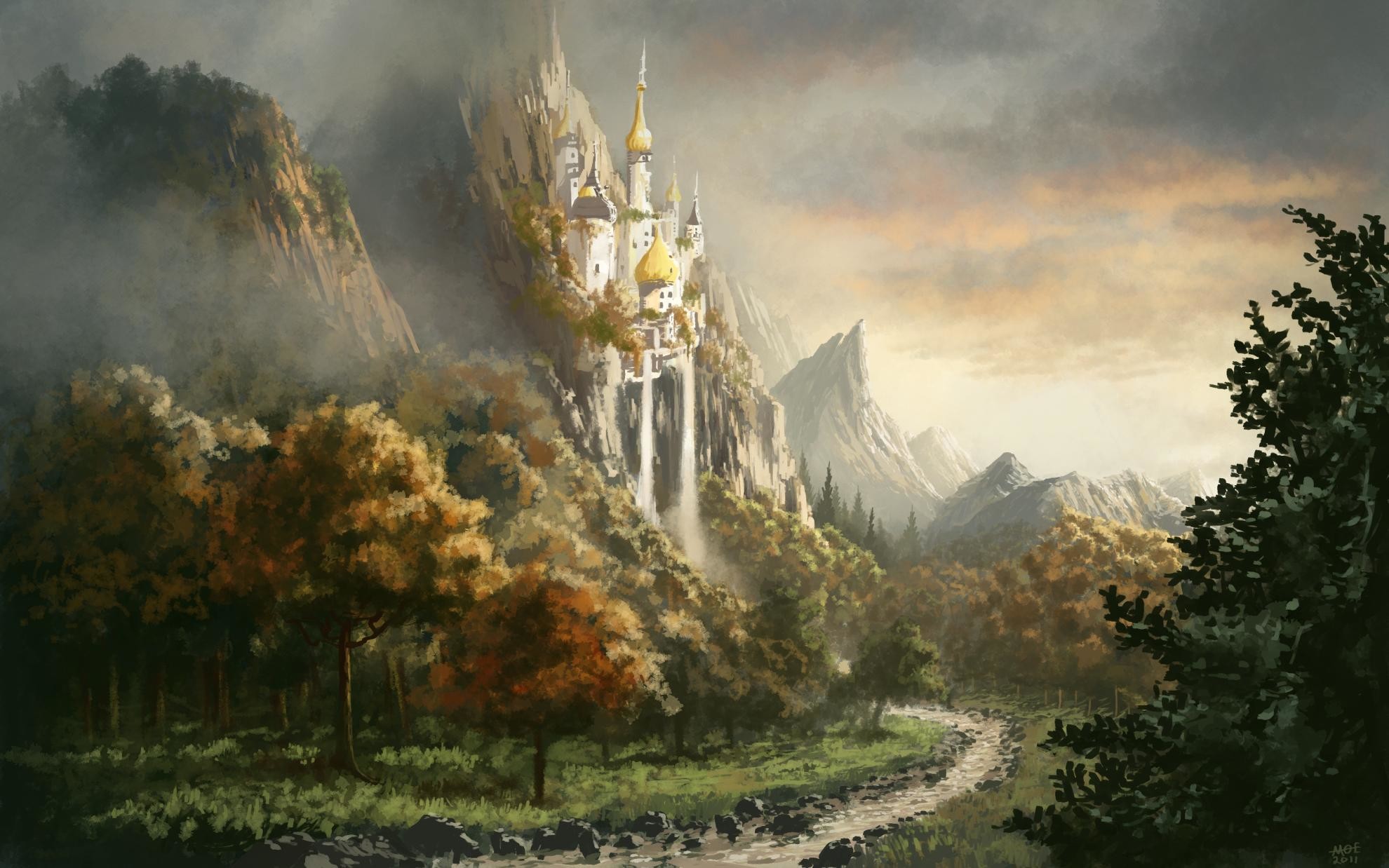 Fantasy Castle Art Wallpapers